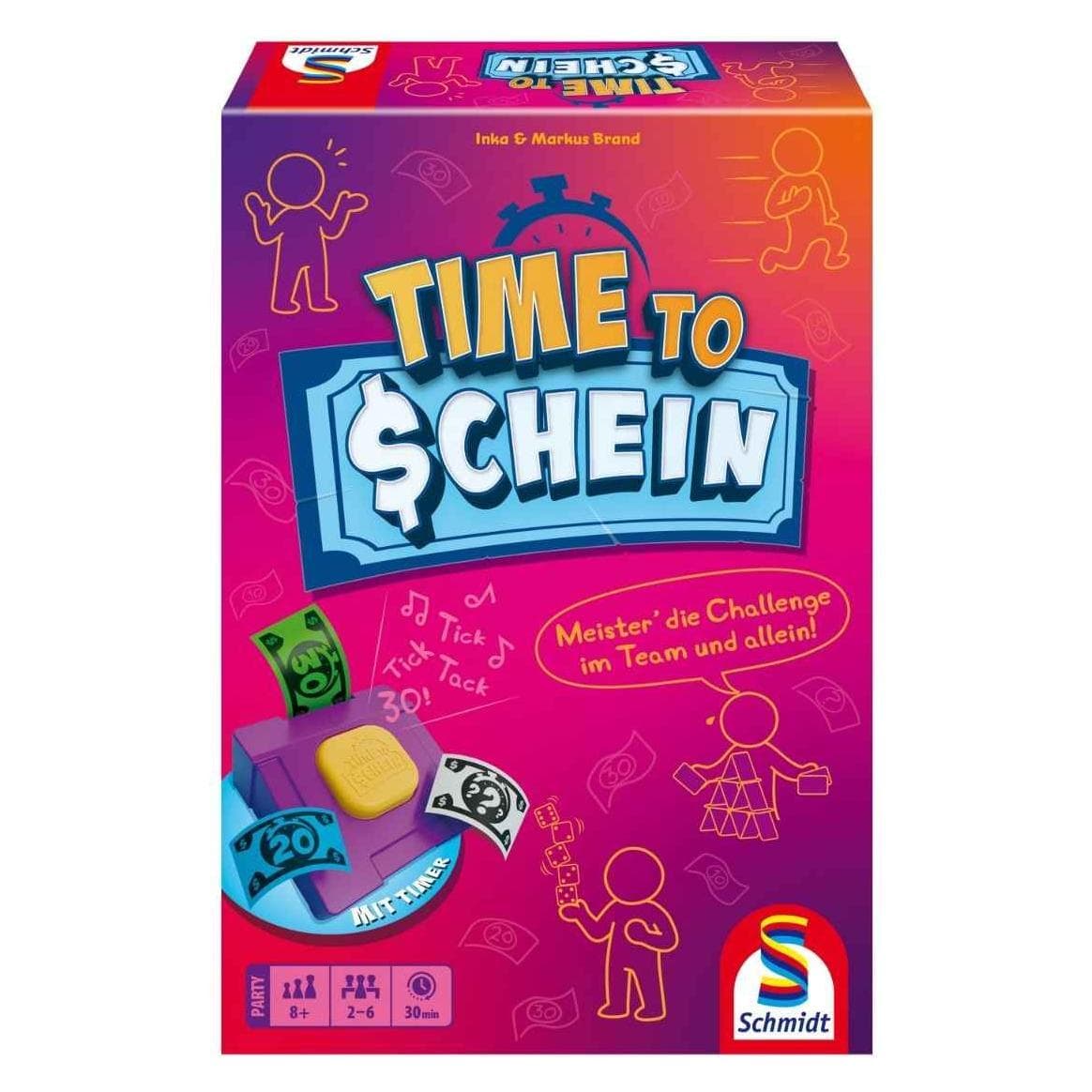 Schmidt Spiele Time to Schein (Deutsch, 2 - 6 Spieler)