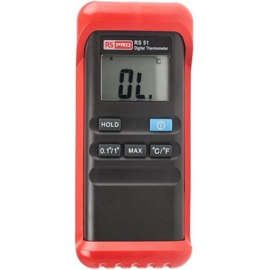 RS PRO RS51 Thermometer K Type, Messtechnik