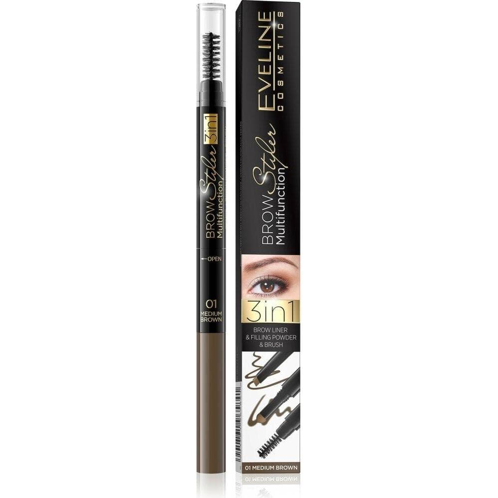 Eveline, Augenbrauenstift, Brow Styler (Medium Brown)