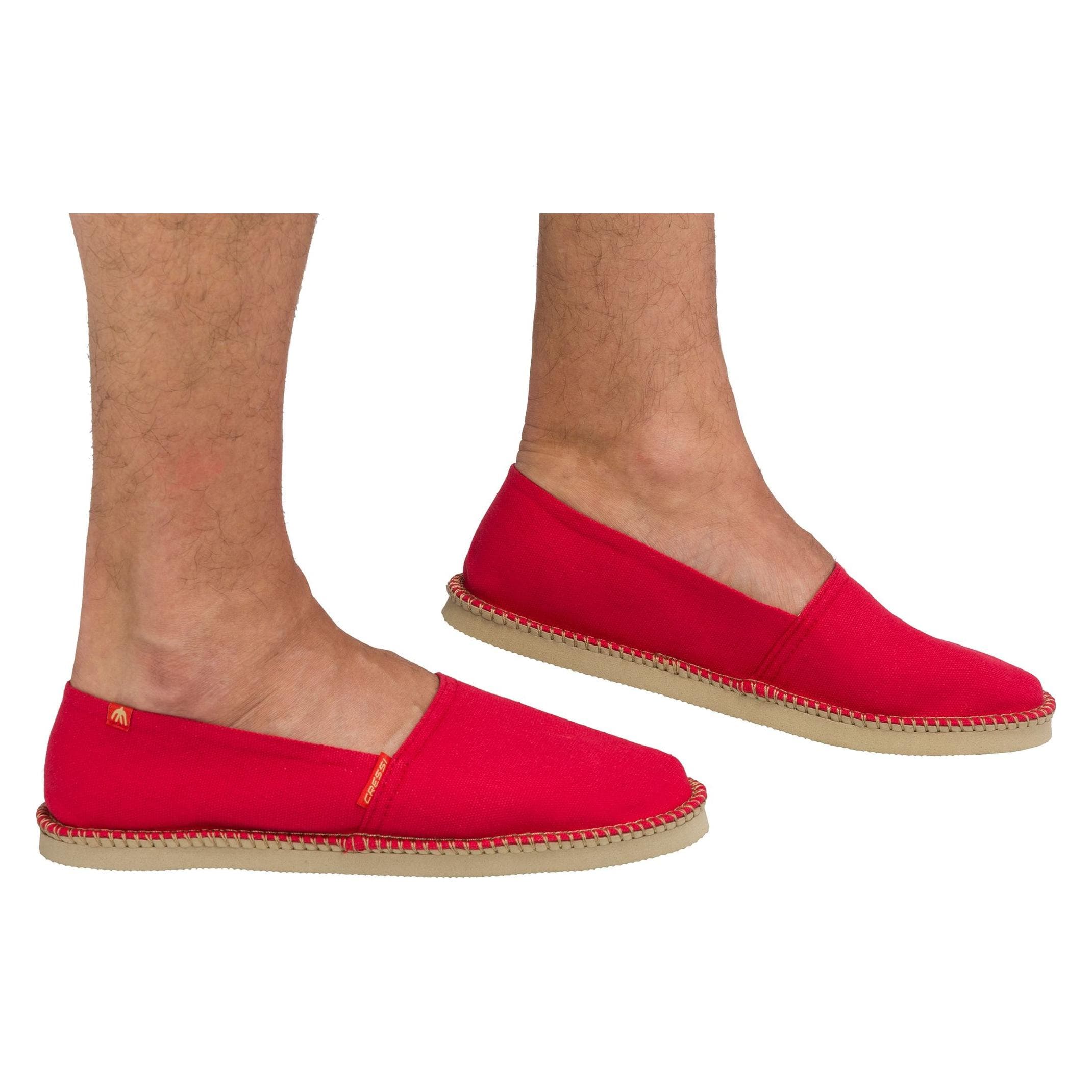 Cressi, Unisex, Espadrilles, Valencia, Rot, (40)