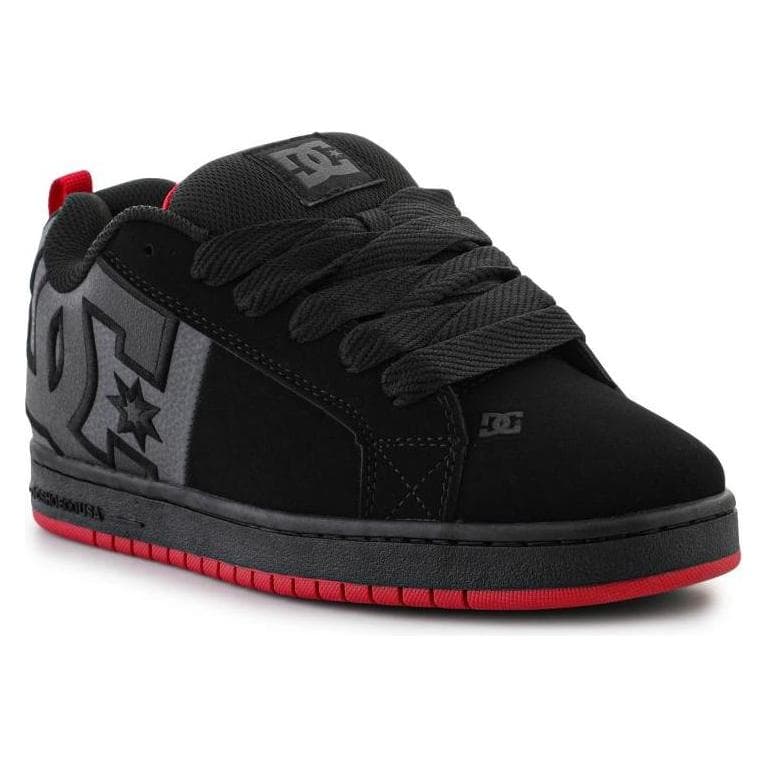 DC Shoes, Herren, Sneakers, Schuhe Court Graffik Herrenschuhe, Schwarz, (42.5)