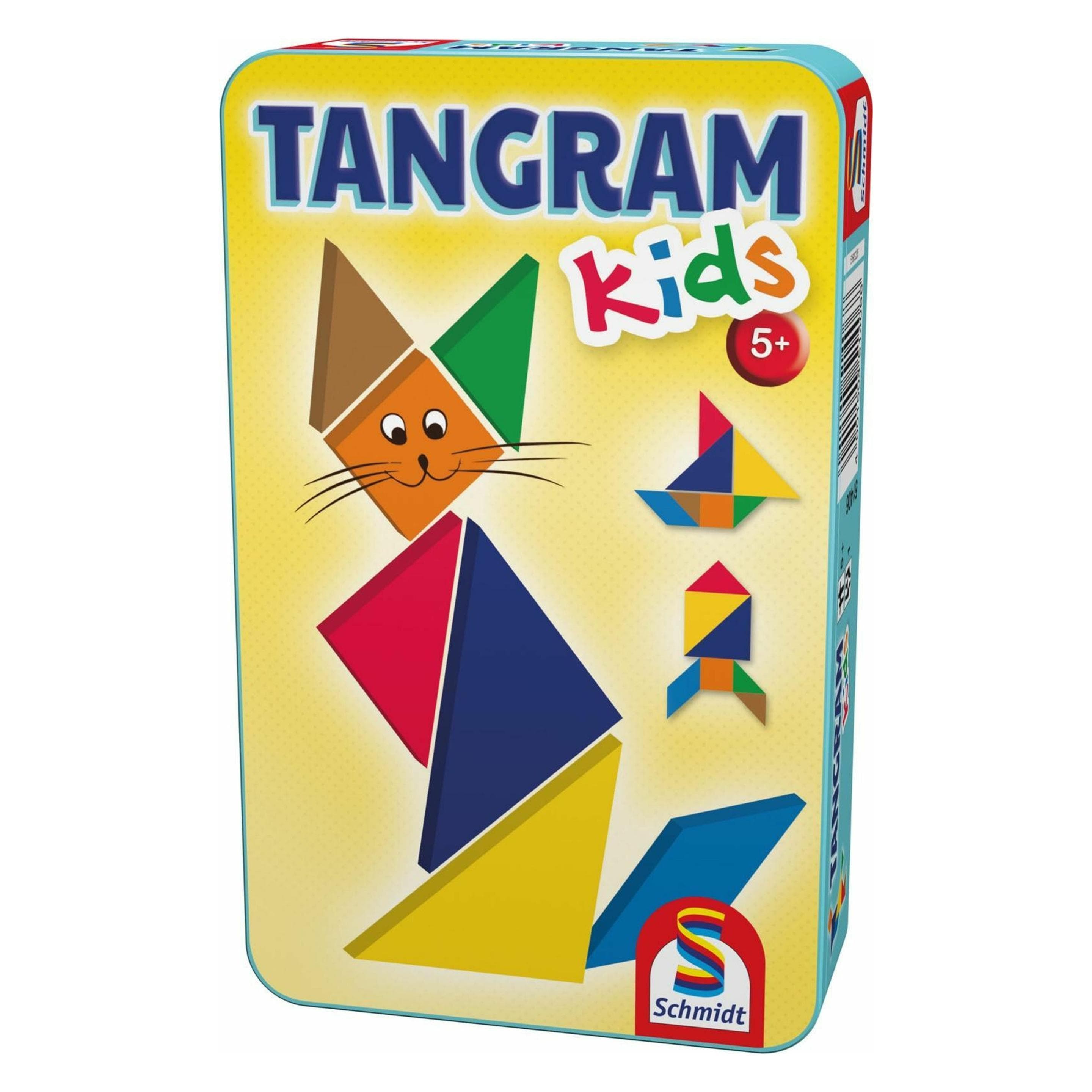 Schmidt Spiele Tangram Kids (Deutsch, Englisch, Französisch, Italienisch, Spanisch, 1 Spieler)
