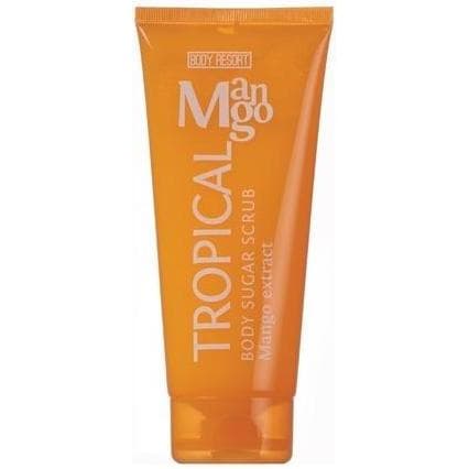 Body Resort, Duschmittel, Orange cukrowy peeling do ciała z ekstraktem z mango 250g (250 ml)