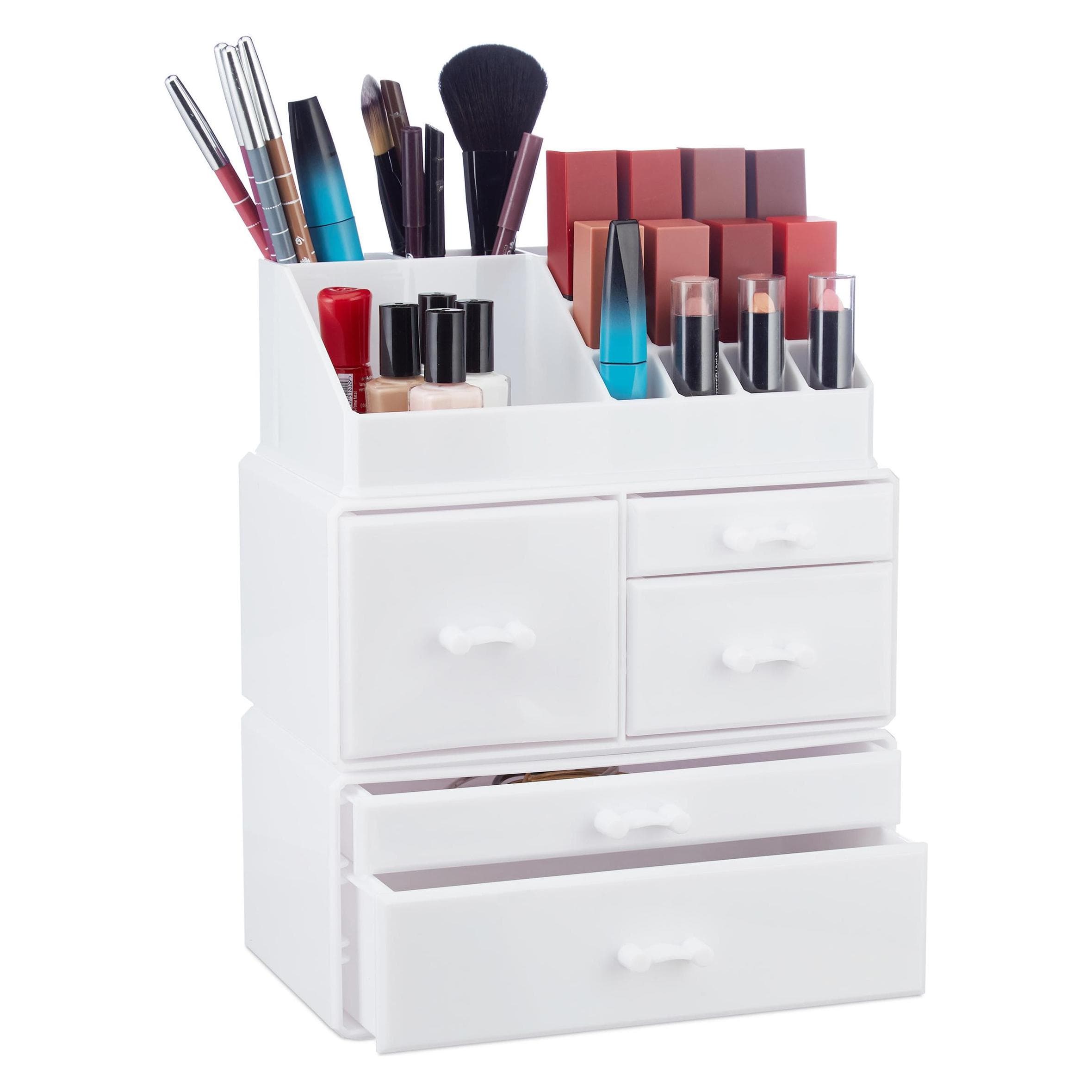 Relaxdays, Badaufbewahrung, Makeup Organizer