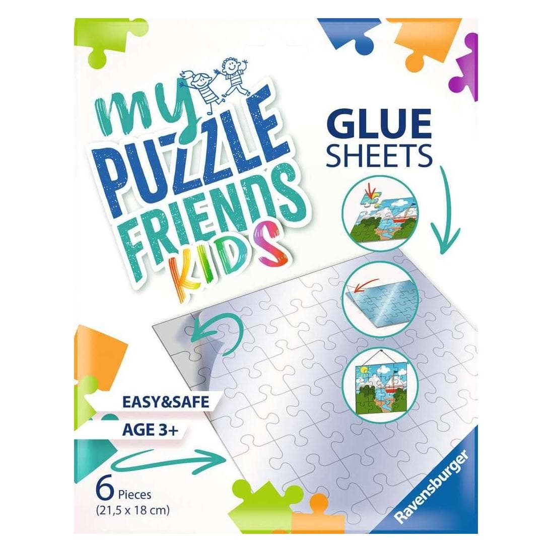 Ravensburger My Puzzle Friends Glue Sheets (6 Teile)