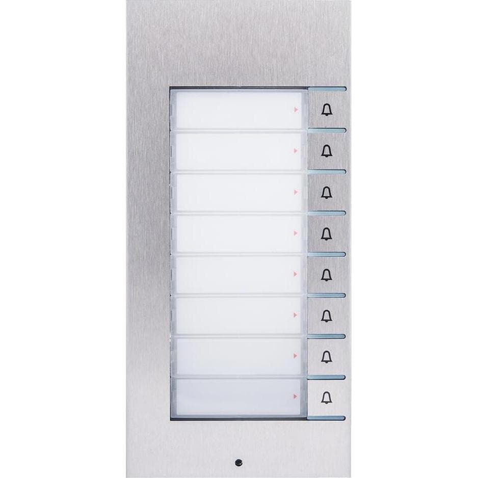 2N, Klingel + Türsprechanlage, Klingeltaster EXTENDER 8 Buttons 8x1 Ruftaste (Kabelgebunden)