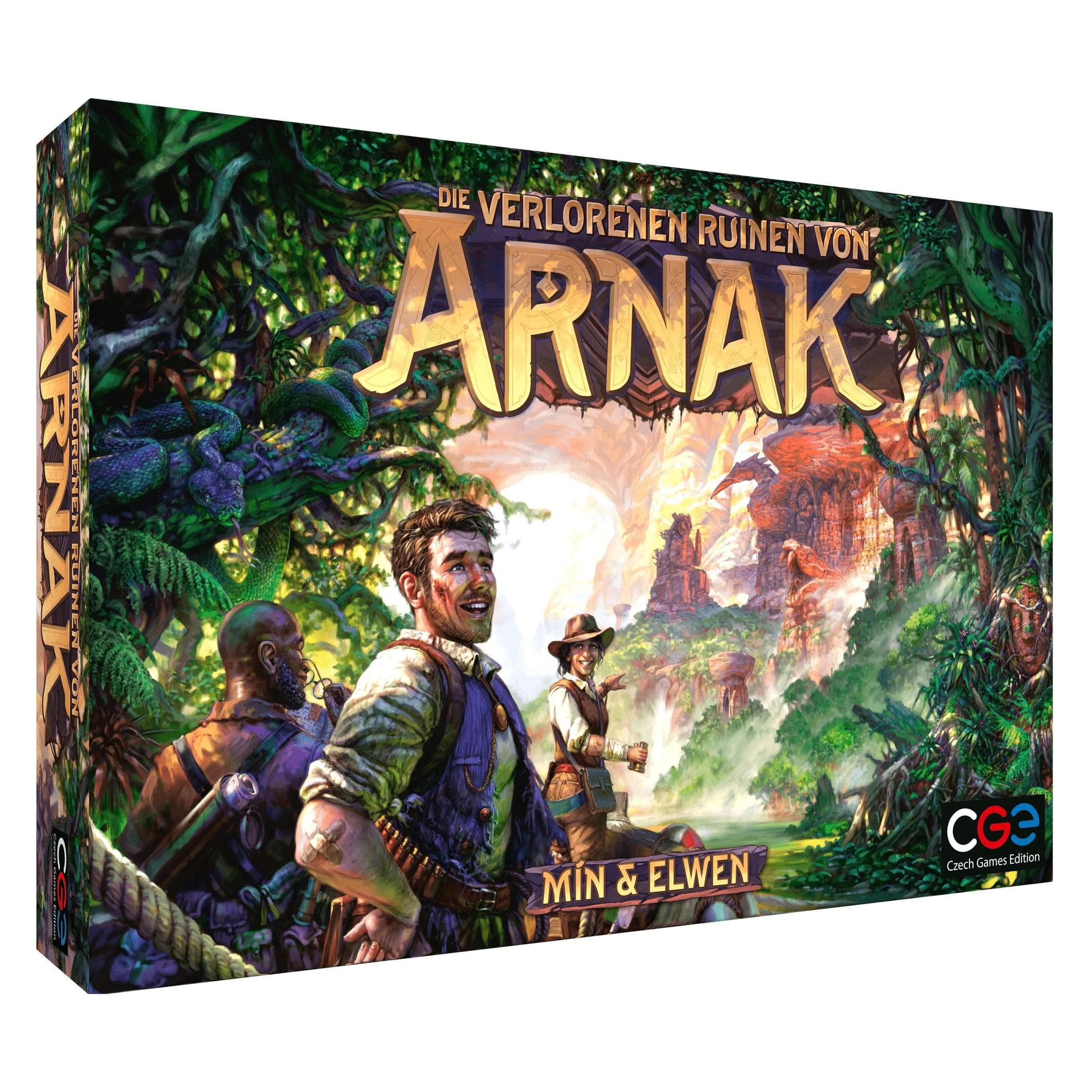 Czech games edition Die verlorenen Ruinen von Arnak (Deutsch, 1 - 4 Spieler)