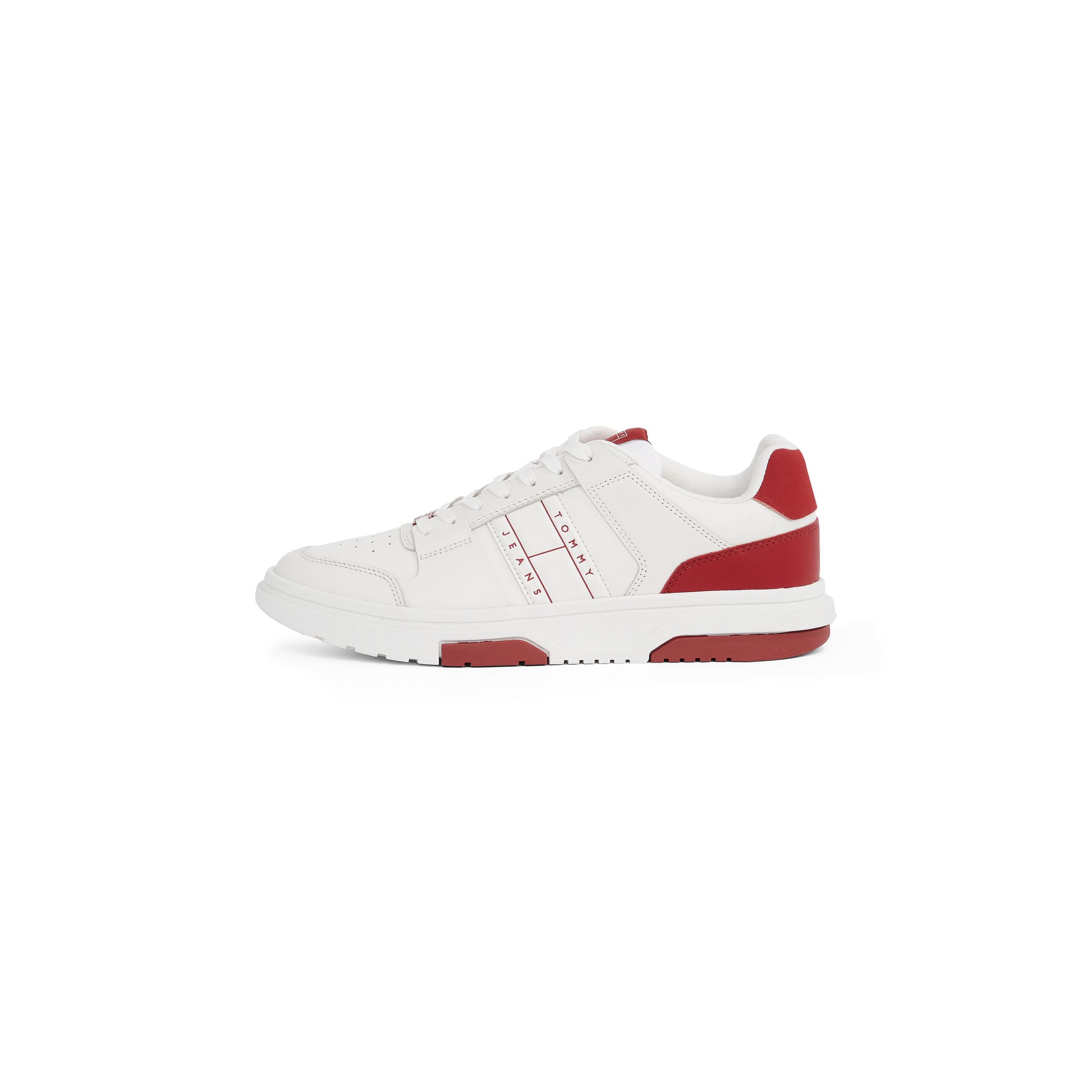 Tommy Hilfiger, Herren, Sneakers, The Brooklyn Leather Ess, Rot, (43)