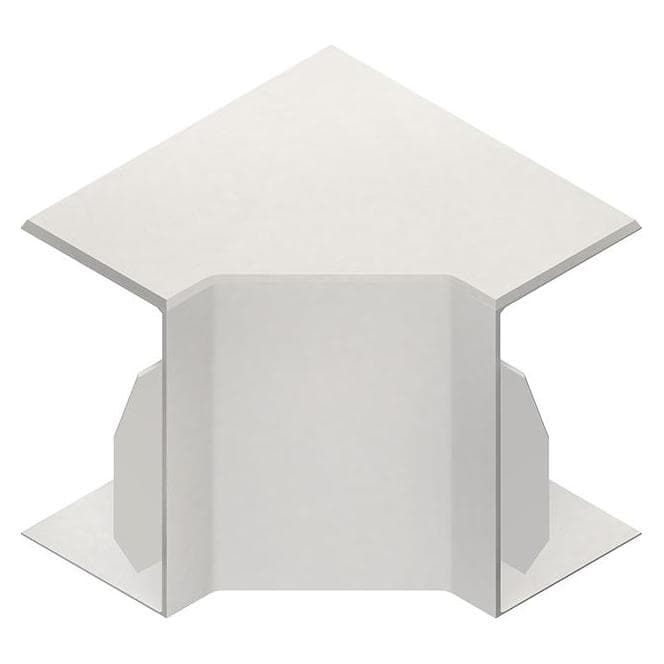 Kleinhuis, Kabelschutz + Kabelführung, HKL I6060.3 Inneneck 60X60 reinweiss RAL9010 I6060.3 (Kabelkanal)