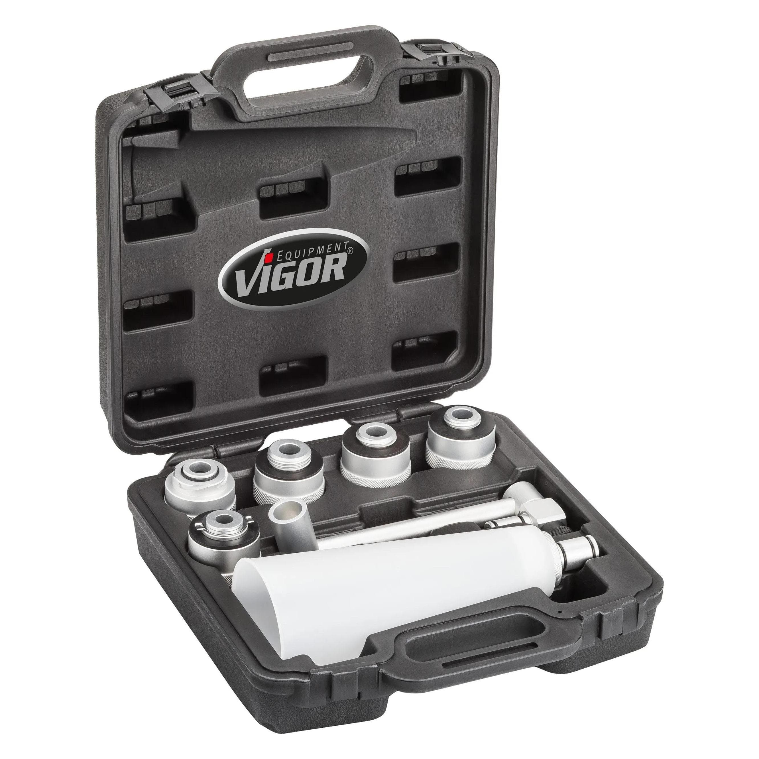 Vigor, Fahrzeug Werkzeug, Öl-Einfüll Adapter Satz ∙ V6027 ∙ Anzahl Werkzeuge: 7