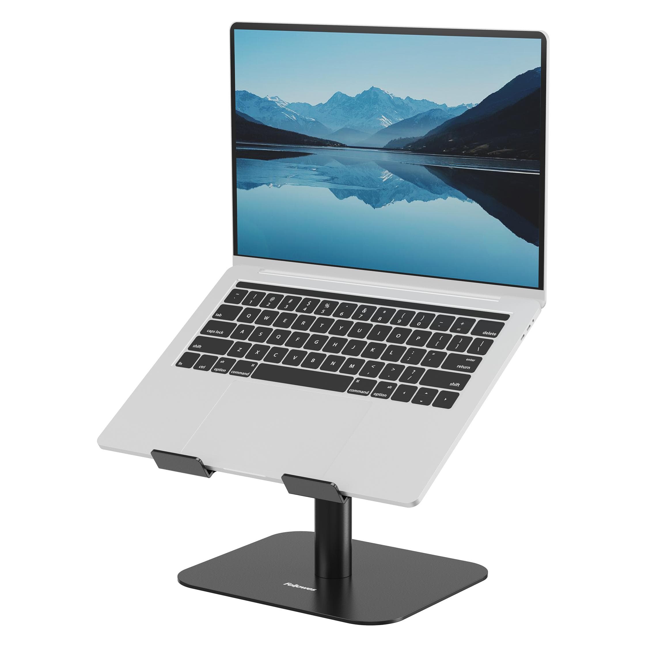 Fellowes Laptop-Ständer Alumia schwarz, Notebook Ständer, Schwarz