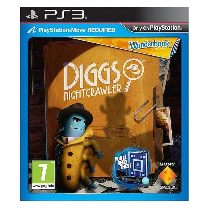 Sony, Wonderbook: Diggs Nightcrawler (Move) /PS3