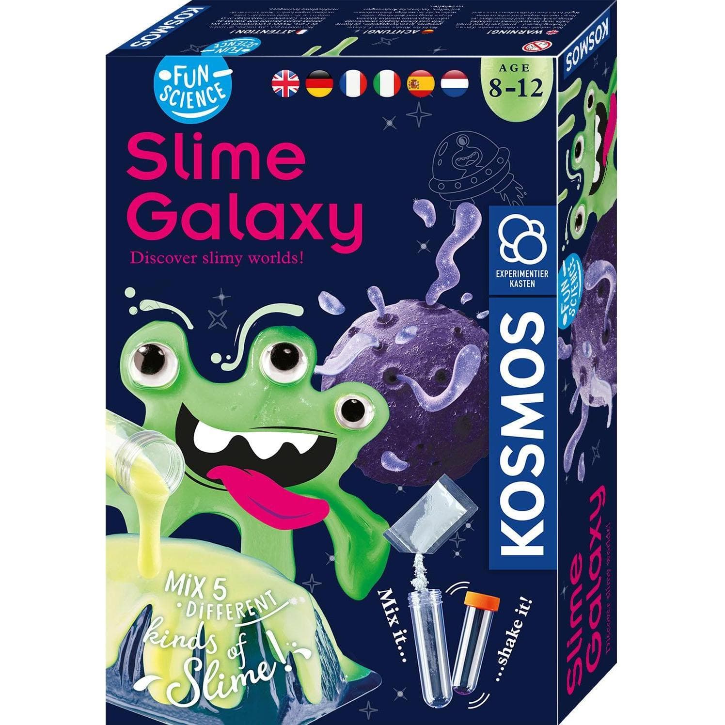 Kosmos Kosmos-Experiment mit Alien Slime