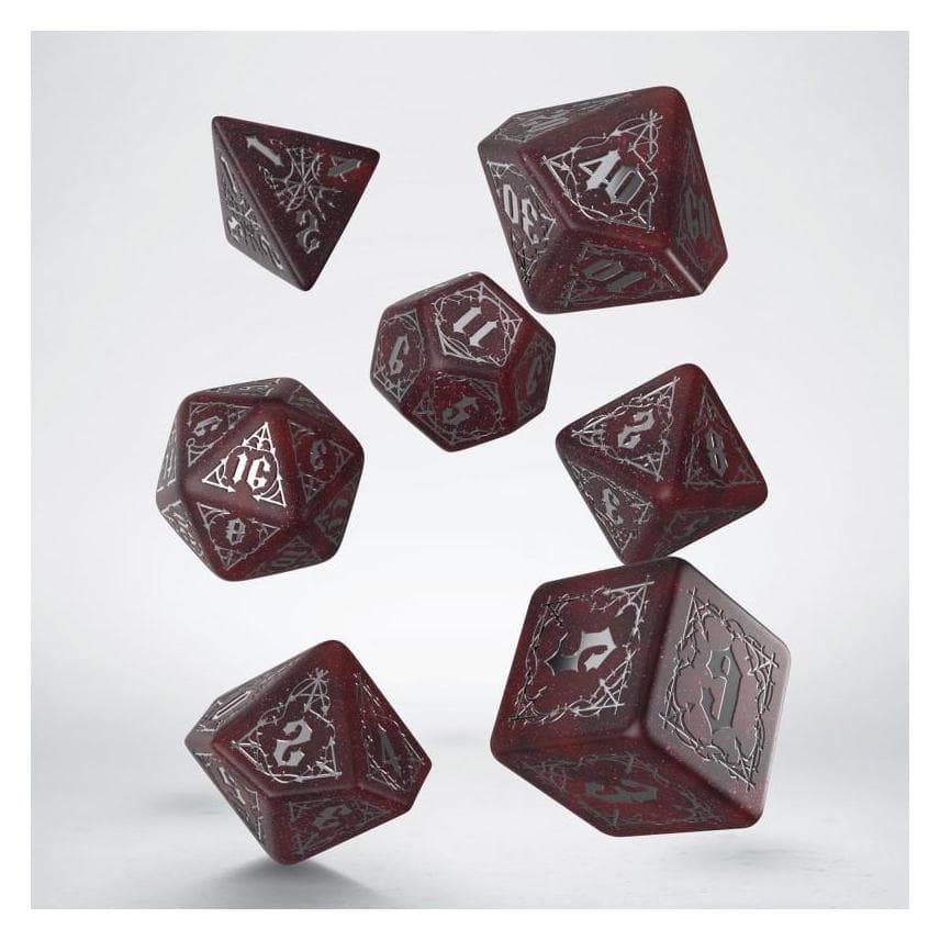 Q Workshop Bloodsucker Dice Set: Scarlet