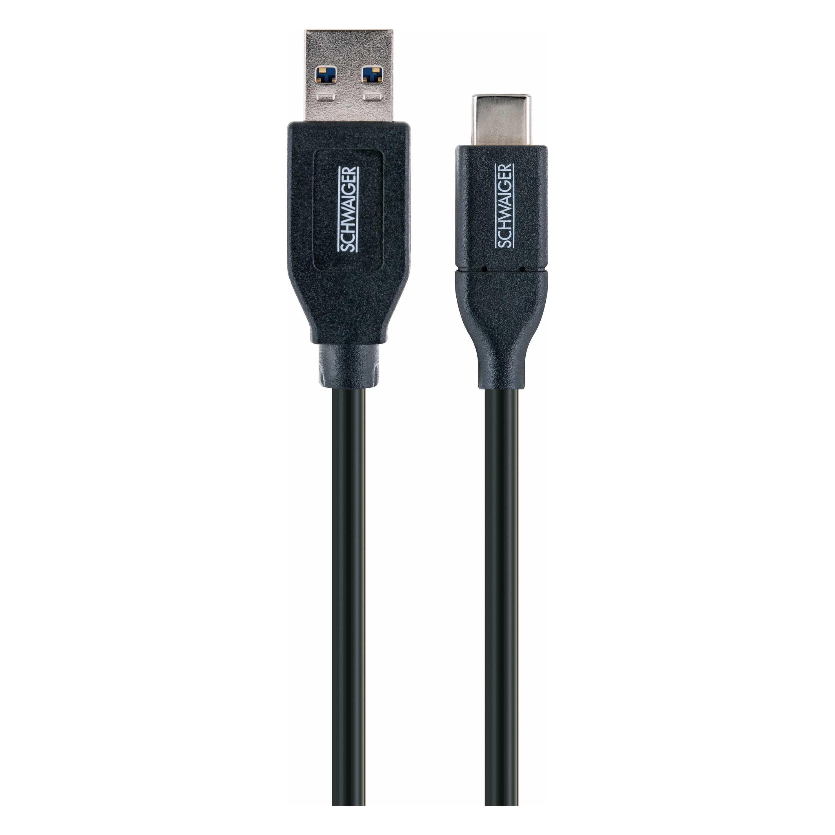 Schwaiger USB C Kabel (0.50 m, USB 2.0), USB Kabel