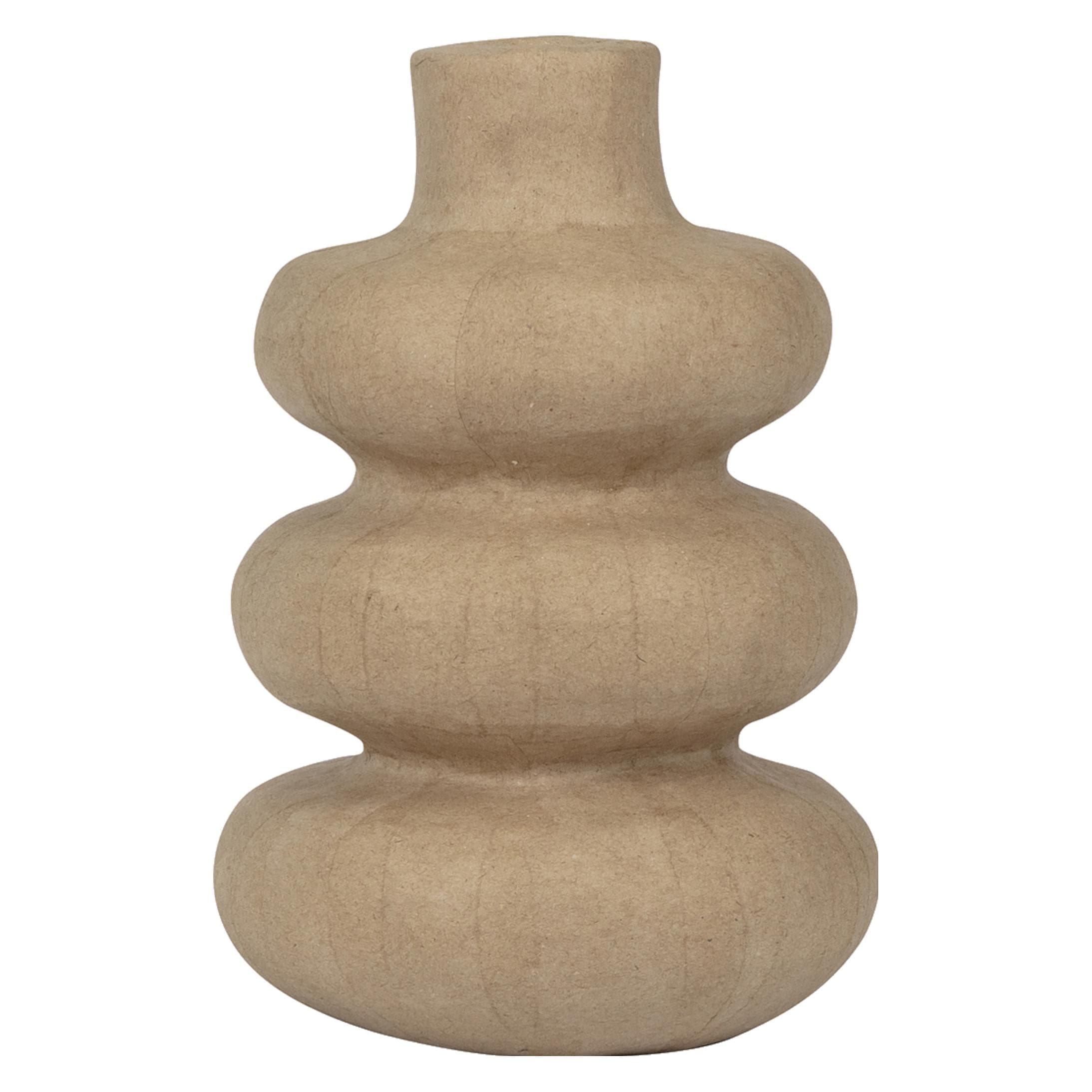 Décopatch Pappmaché kurvige Vase