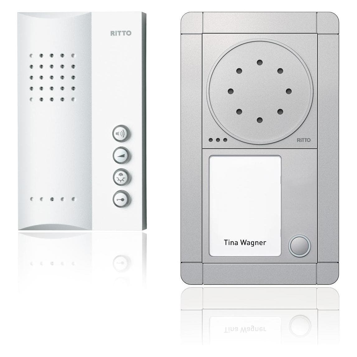 Schneider Electric, Klingel + Türsprechanlage, Portier Audio Set Freisprechstelle (Kabelgebunden)