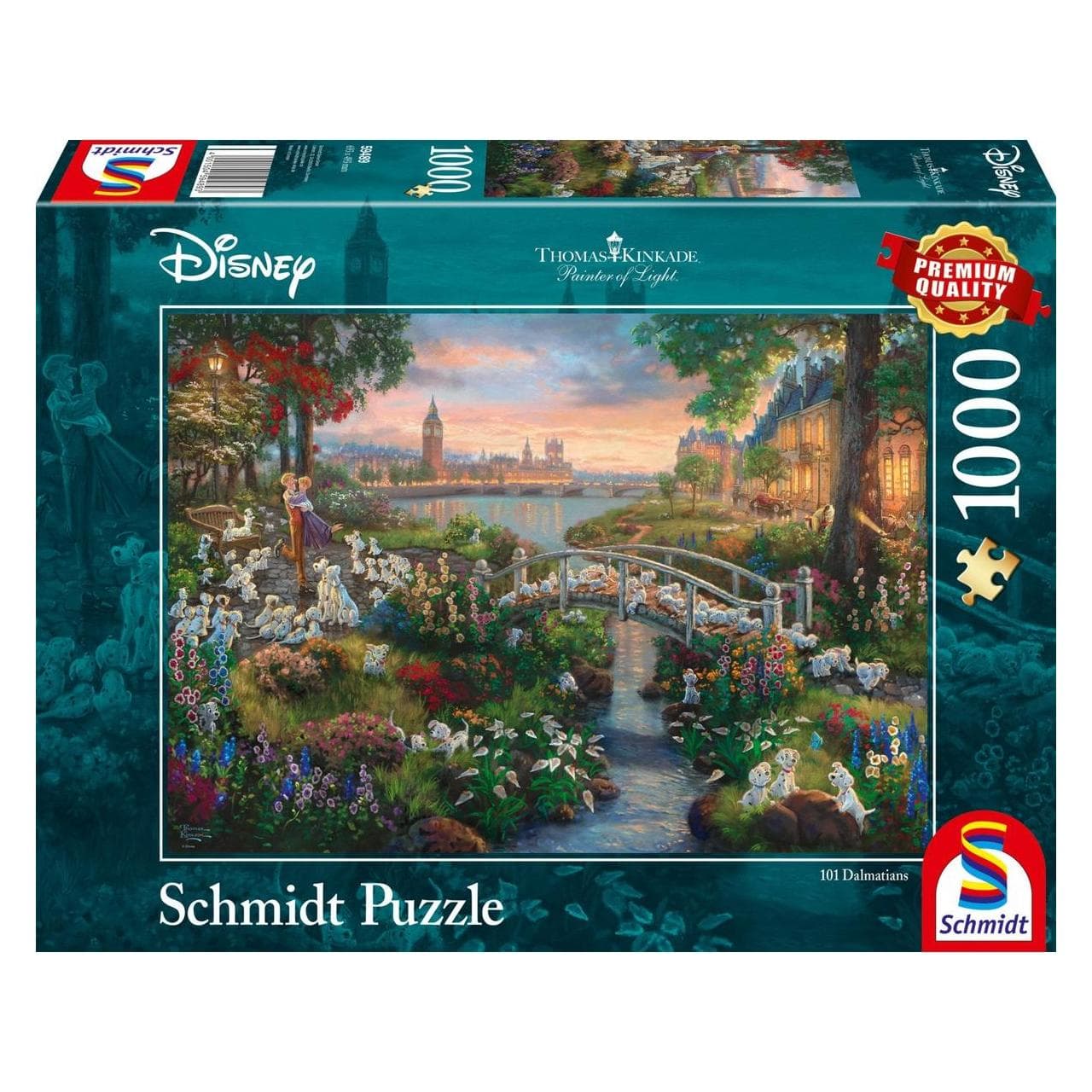 Schmidt Spiele 101 Dalmatiner (1000 Teile)