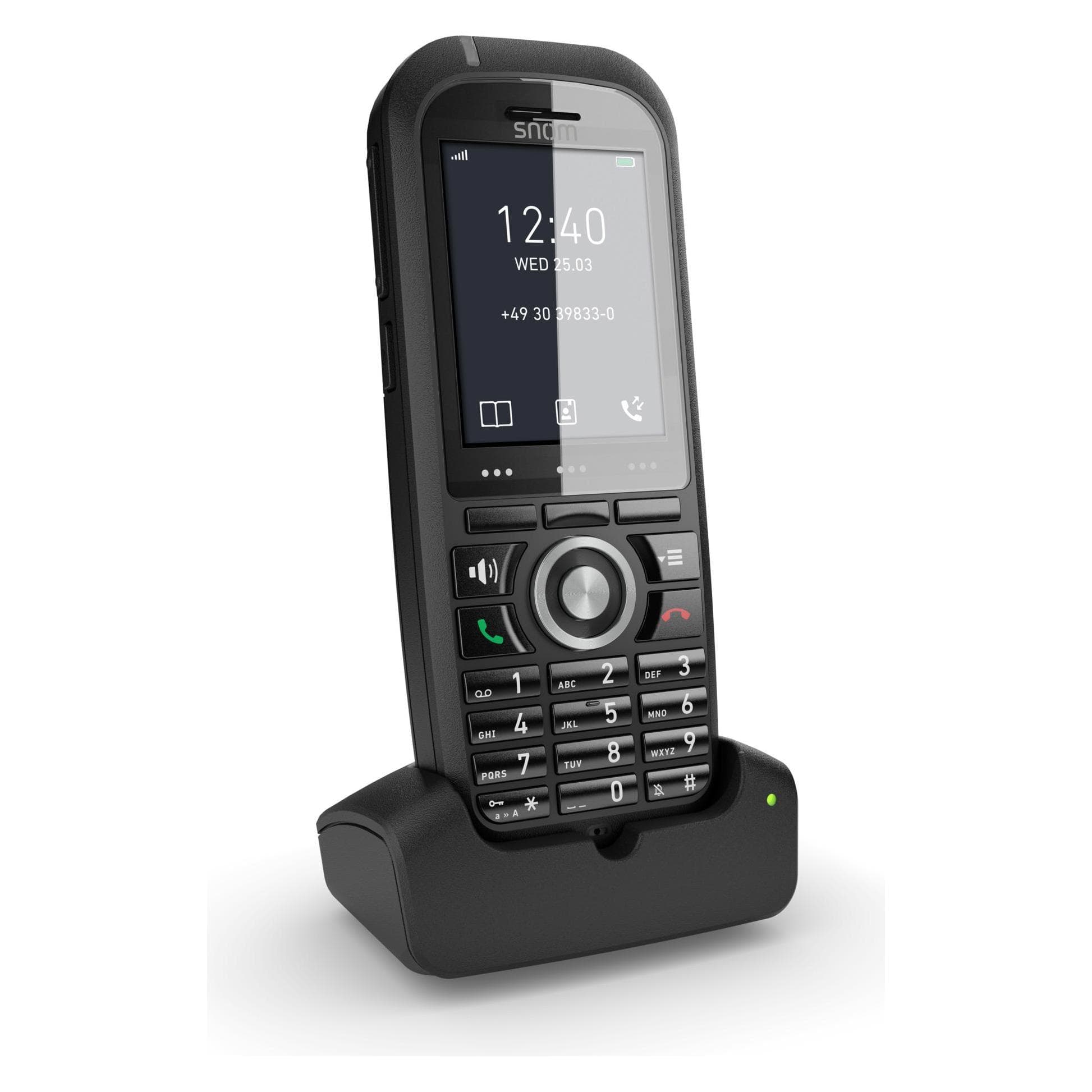 Snom M70, Telefon, Schwarz