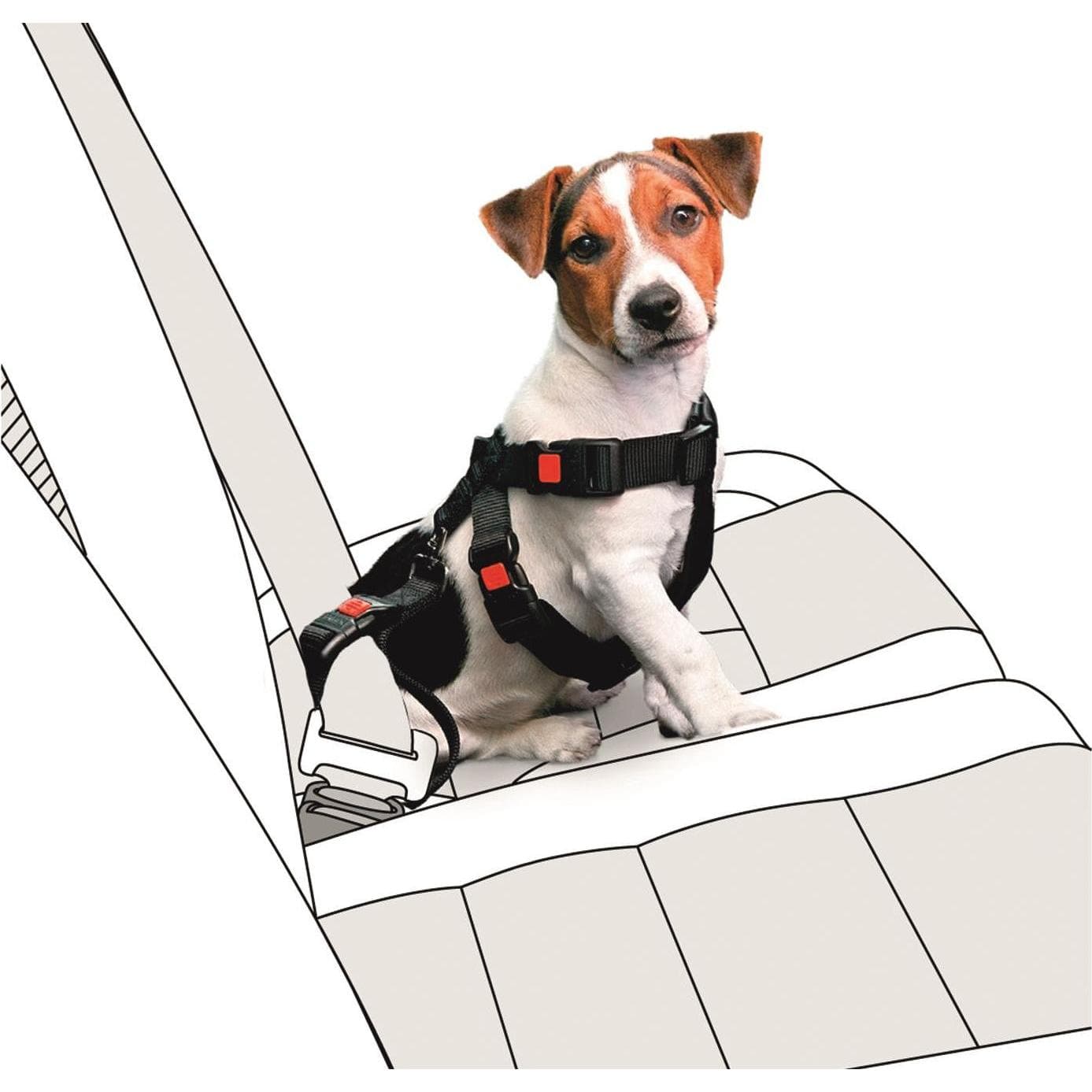 Karlie Auto-Sicherheitsgeschirr Nylon (Hund), Tiertransport