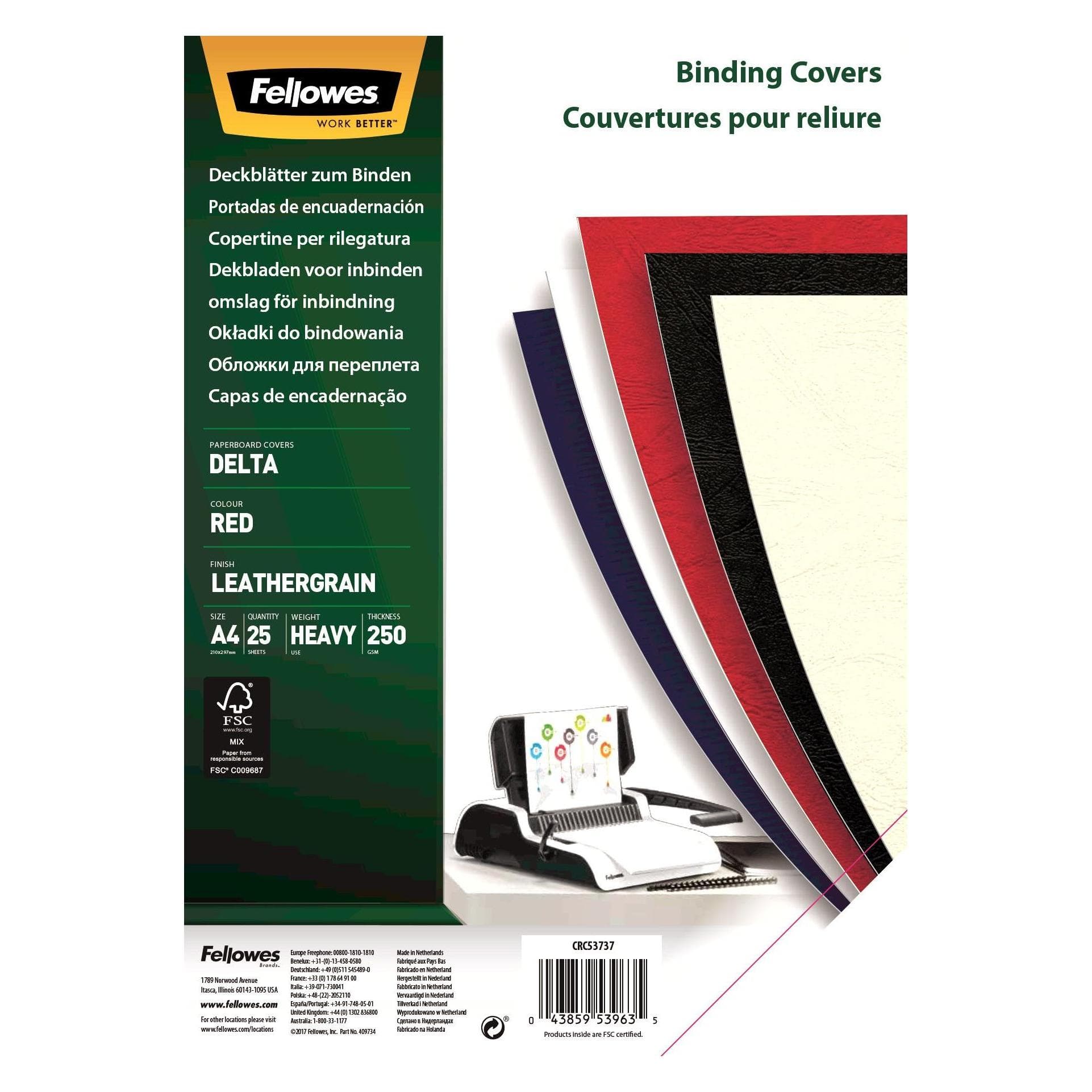 Fellowes, Kopierpapier, A4 (210 x 297 mm) (A4)