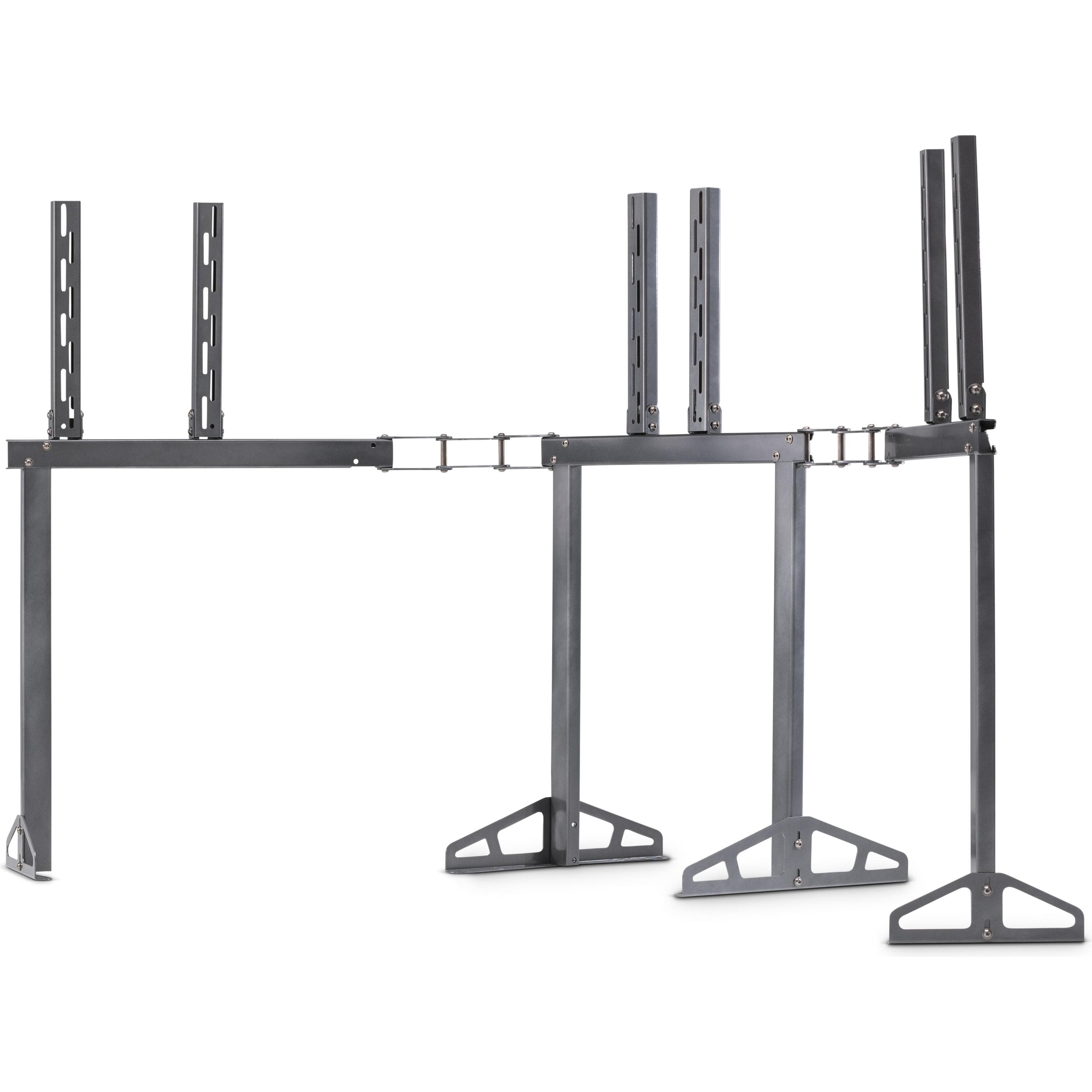 Playseat TV Stand Tripple Package, Zubehör Gaming Möbel, Silber