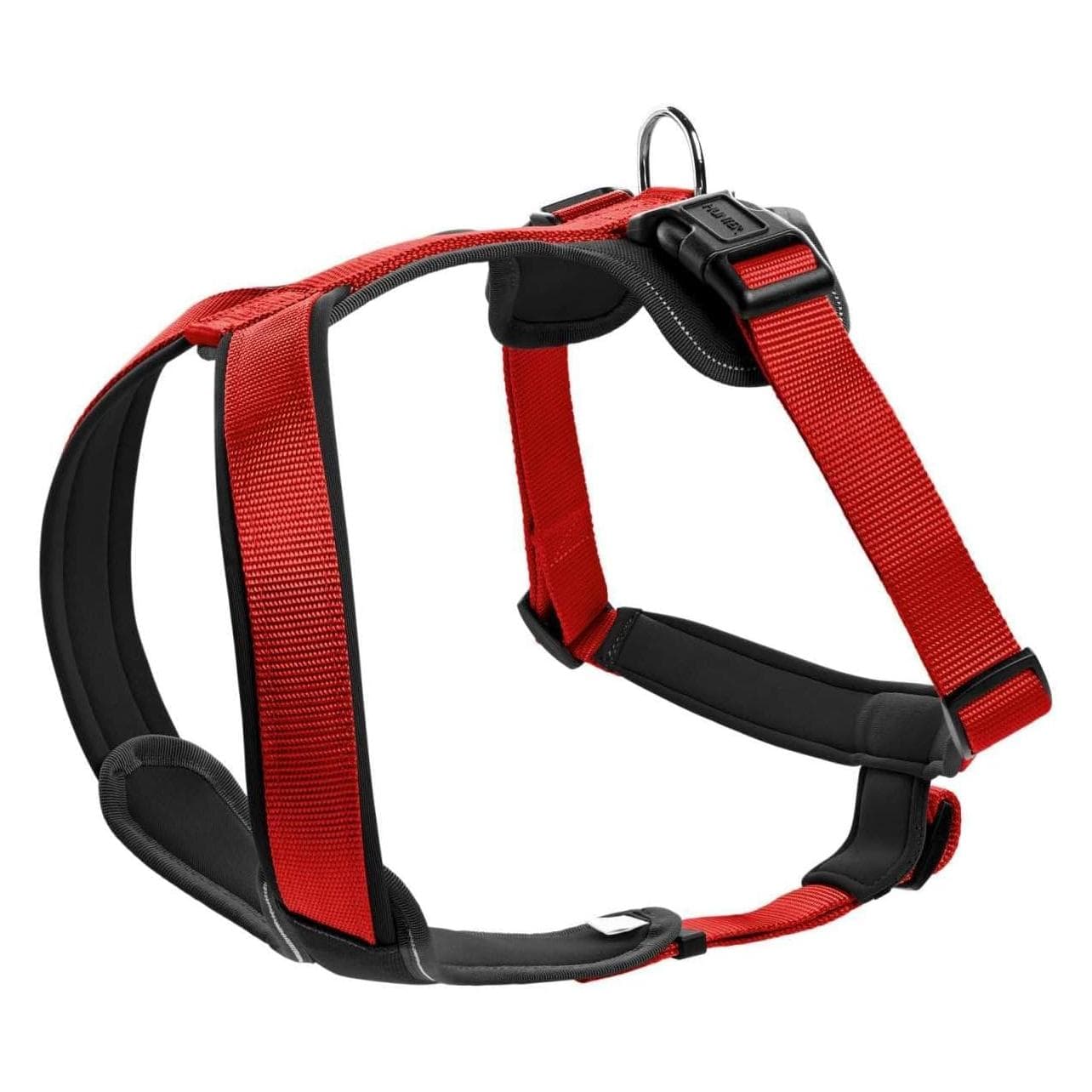 Hunter Geschirr NeoprenNylon (M, Hund, Allgemein, Hundesport), Halsband + Leine