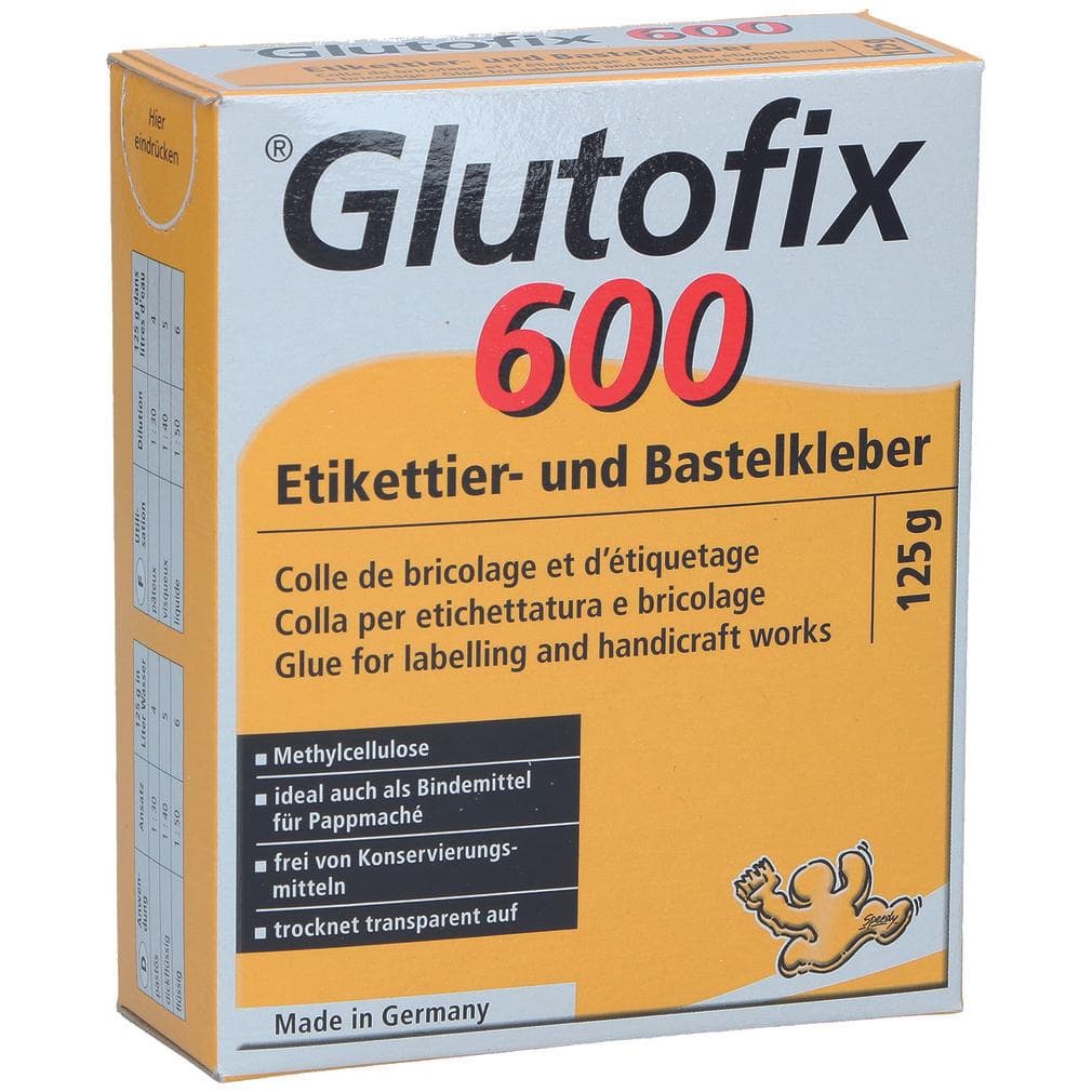 Glutofix, Klebstoff, Celluloseklebstoff (125 g)