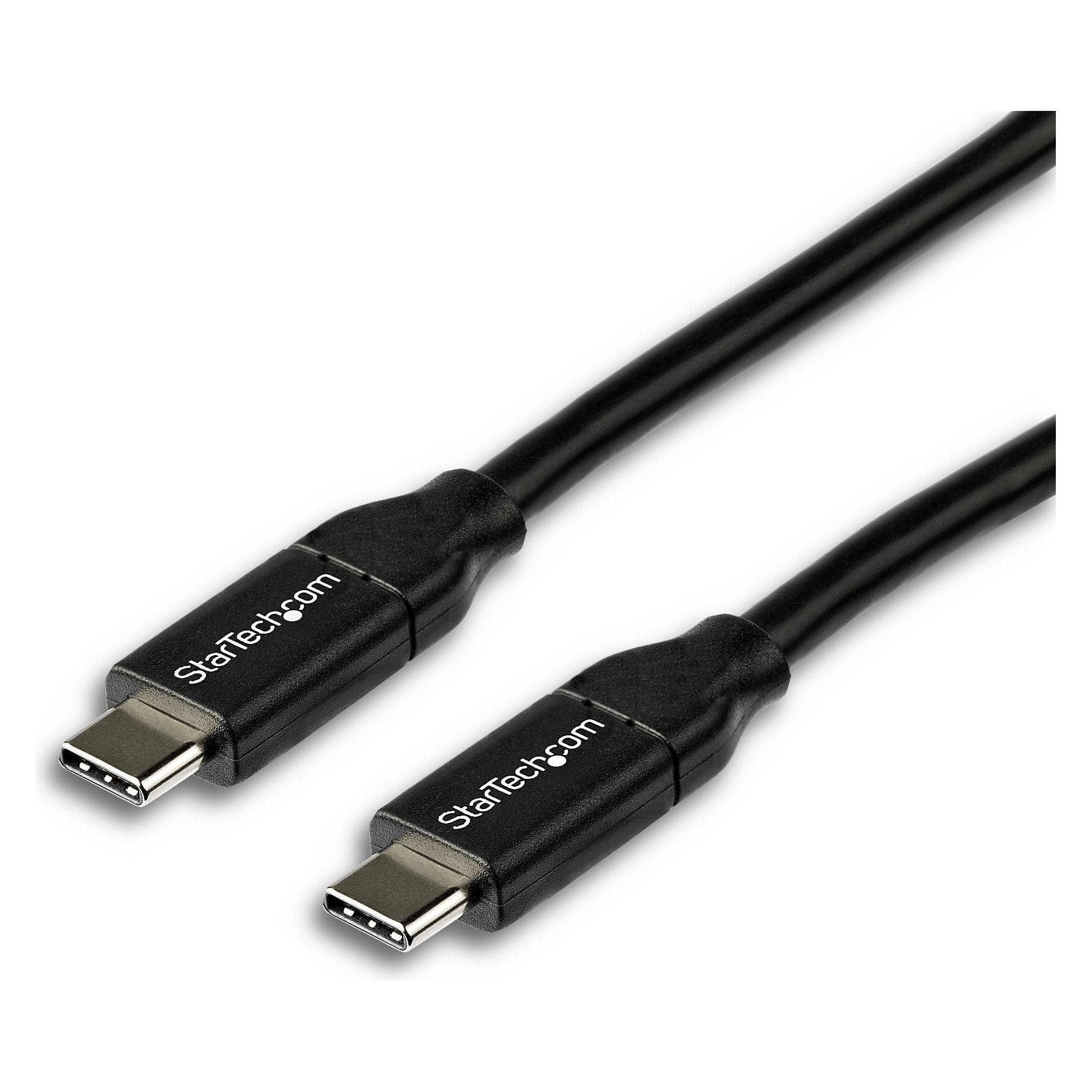 StarTech USB-C auf USB-C Kabel mit 5A Power Delivery - St/St - 2m - USB 2.0 - USB-IF zertifiziert - USB Ty... (2 m, USB 2.0, 100 W), USB Kabel