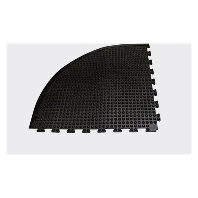 Miltex, Bodenschutzmatte, Anti-Ermüdungsmatte YOGA DOME, schwarz genoppt (90 x 90 cm)