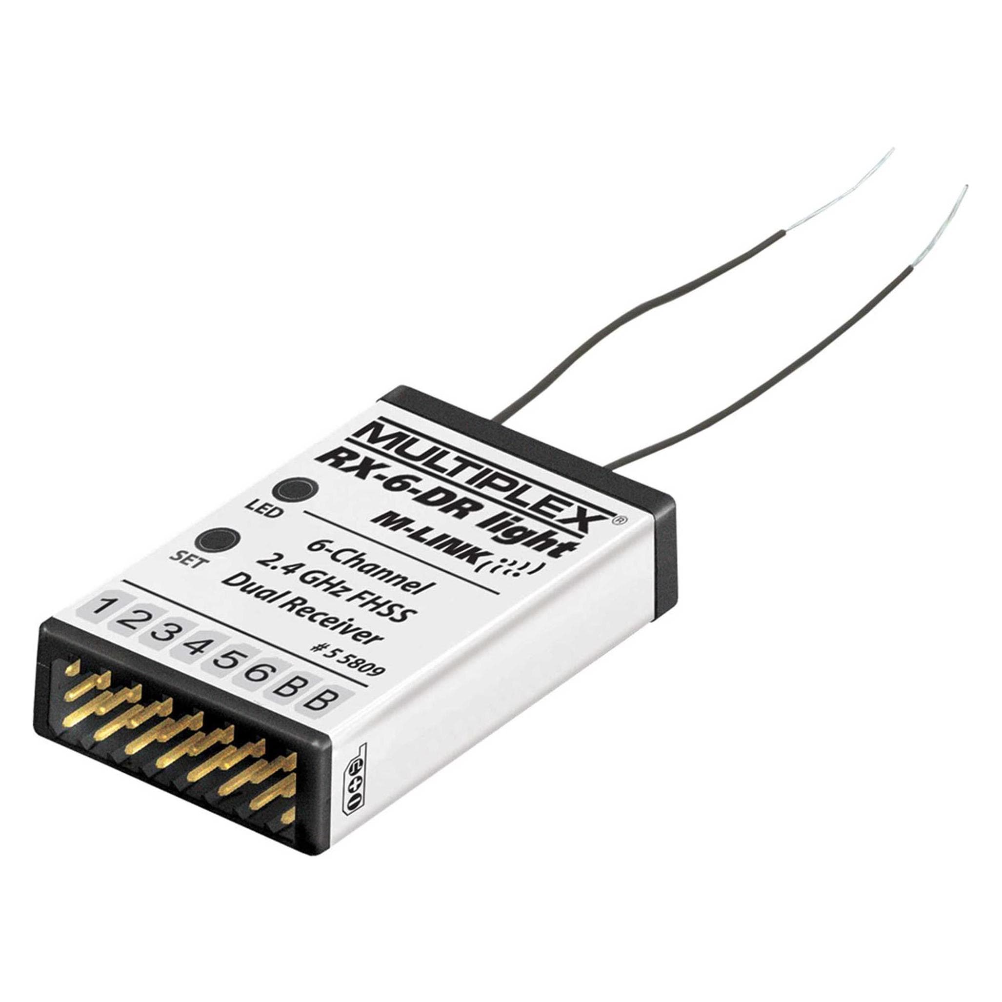 Multiplex Empfänger RX-6-DR light 2.4 GHz M-LINK