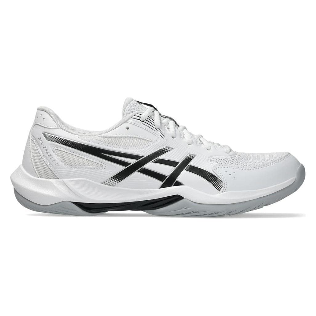 ASICS, Herren, Hallenschuhe, Gel-Rocket 12 (42.5), Mehrfarbig, Schwarz, Weiss