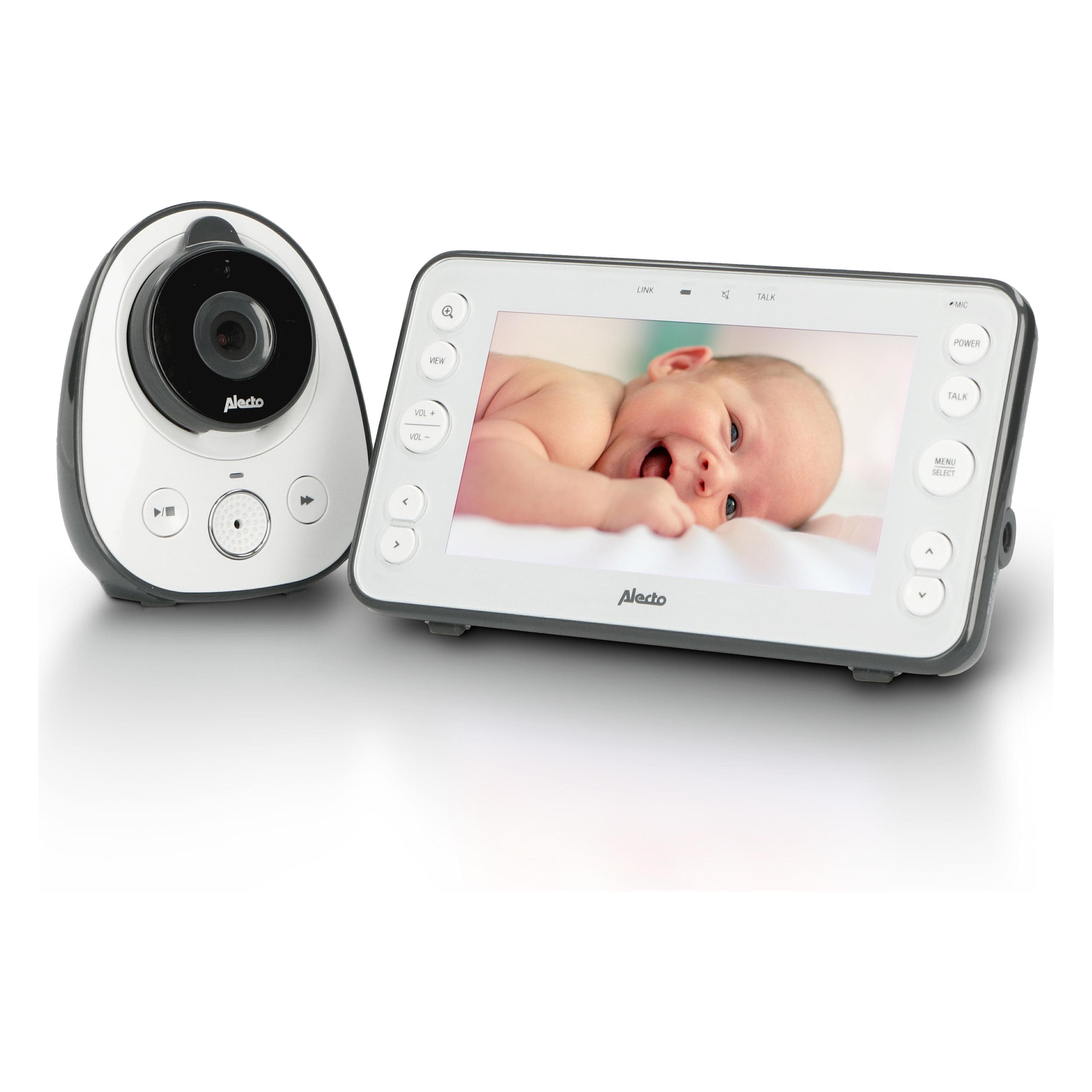 Alecto, Babyphone, Baby-Videoüberwachung (Babyphone mit Kamera, 50 m)