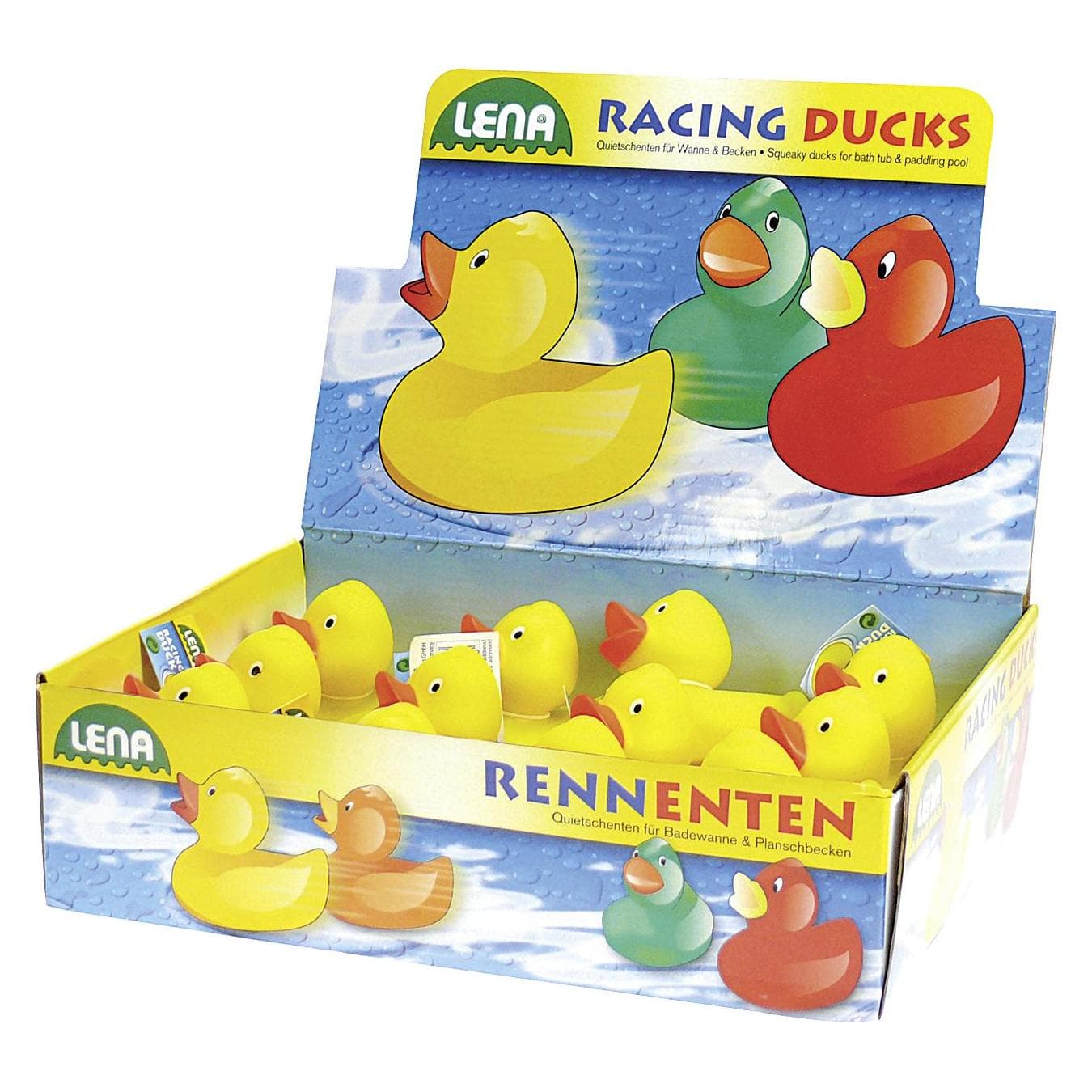 Simm Badetiere Racing Ducks 8cm
