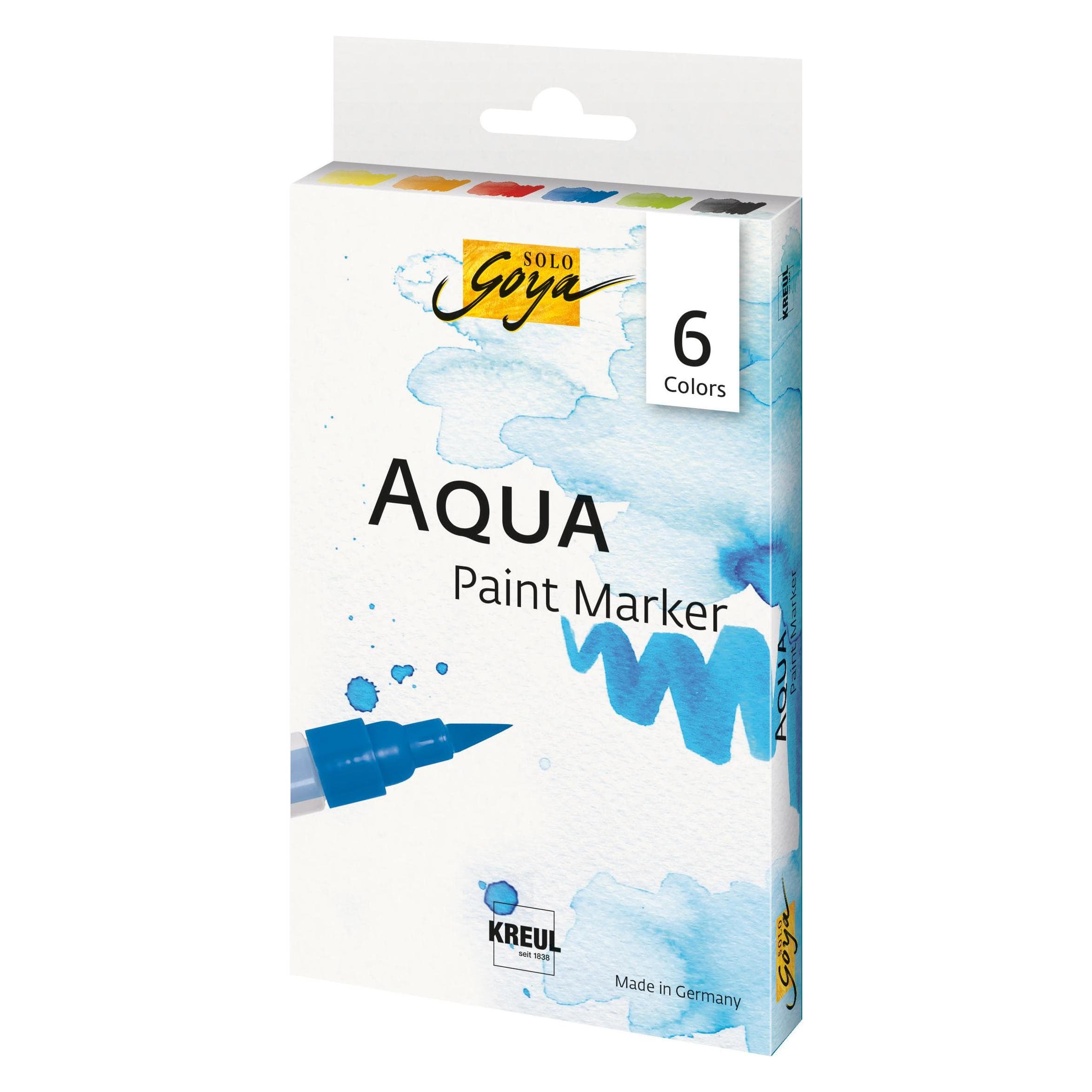 Mgb, Marker, SOLO GOYA Aqua Paint Marker Classic Colors 6er Set (6x)