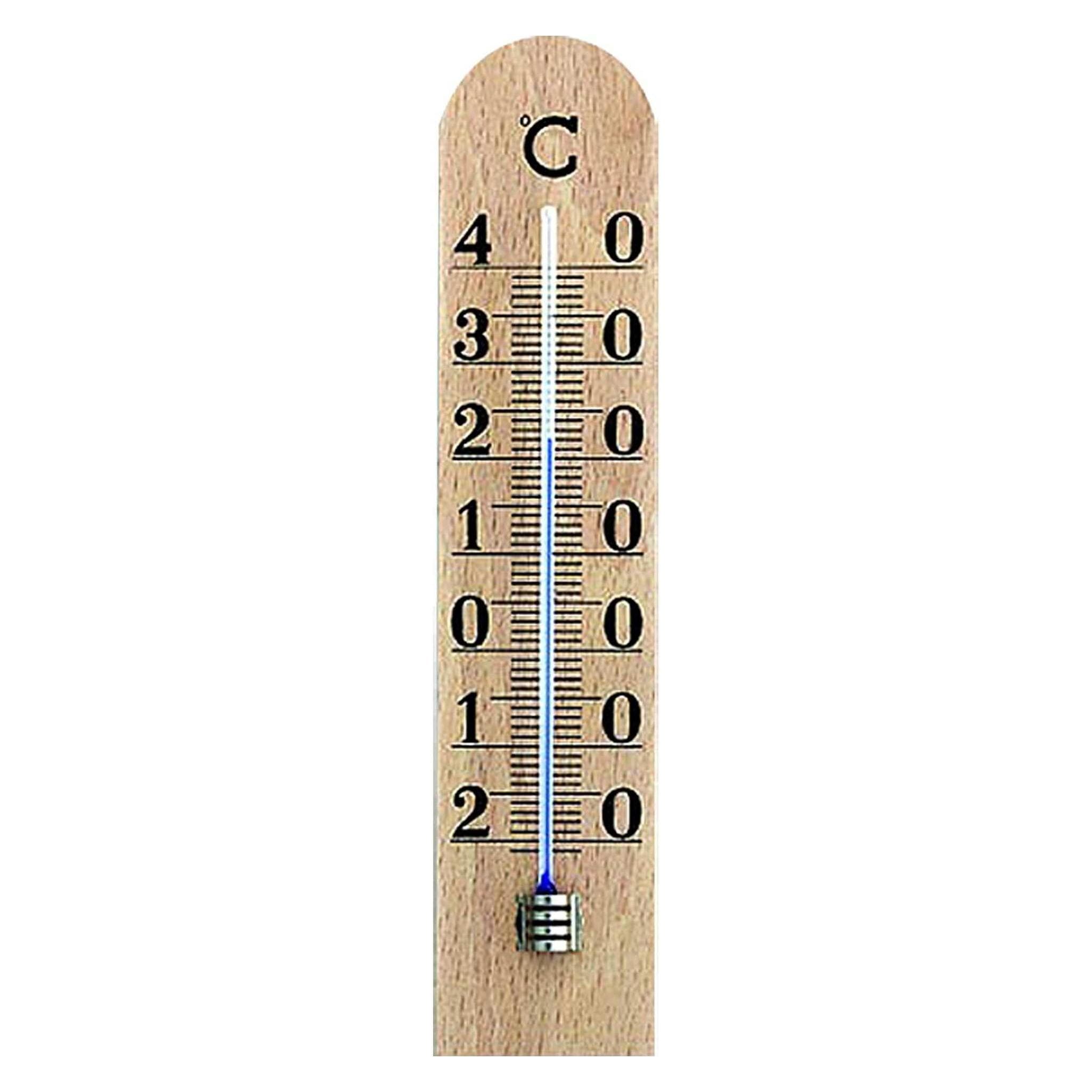 TFA Innenthermometer, Thermometer + Hygrometer, Braun