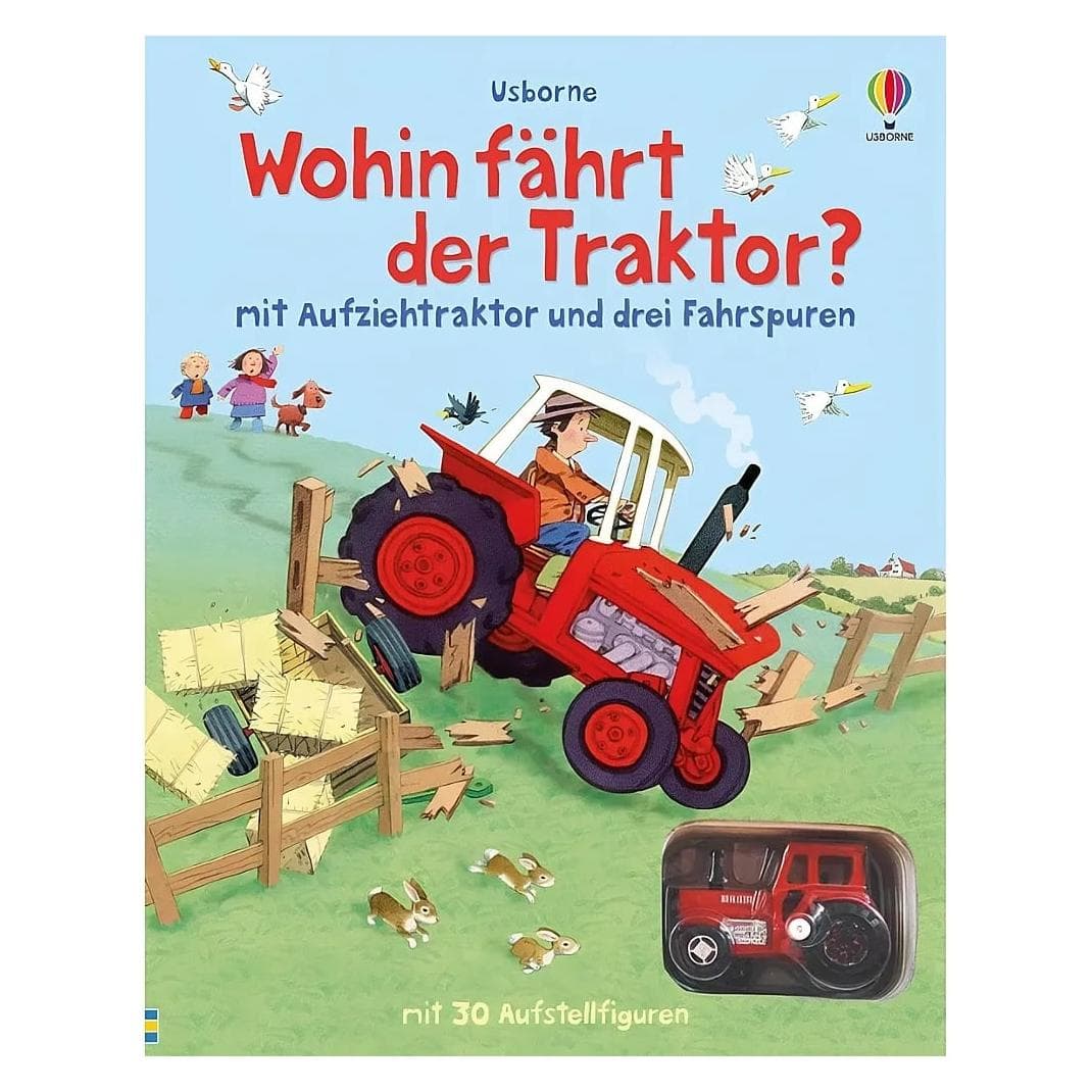Nina und Jan - Wohin fährt der Traktor?, Kinderbücher von Heather Amery