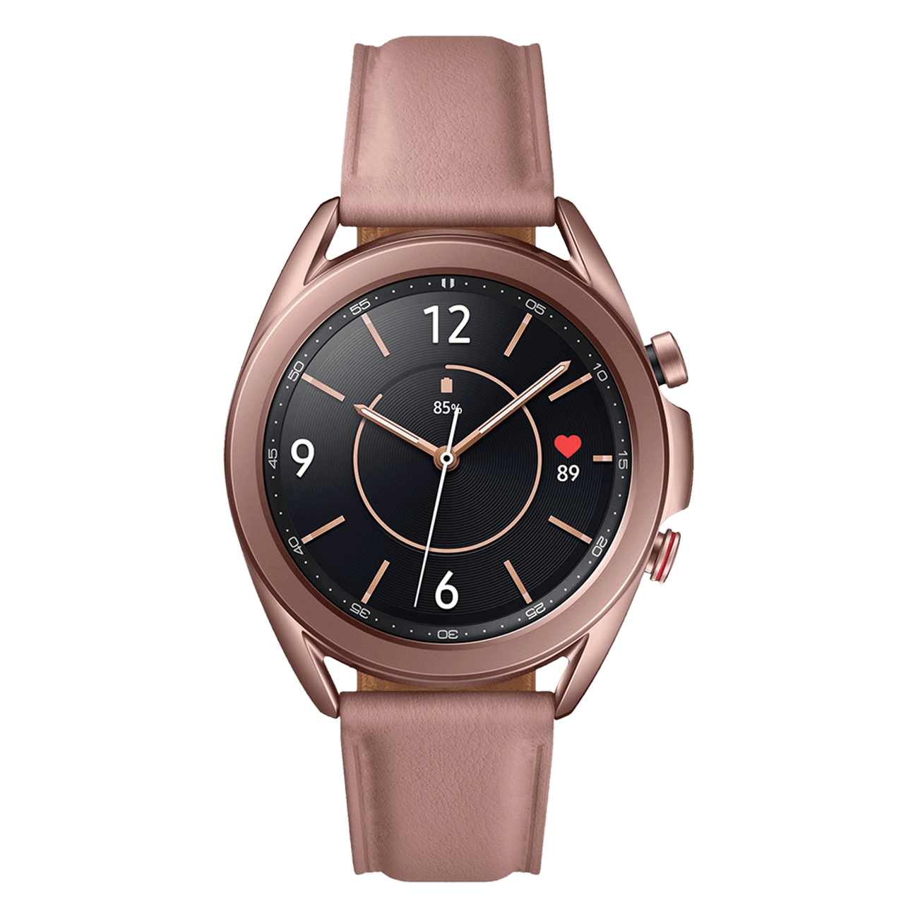 Samsung R855 Galaxy Watch 3 Mystic Bronze Aussteller| Armband ohne Naht | 41mm | LTE 4.0 | Schlaftracking, Herzfrequenztracker & Blutdruckmessung | 56