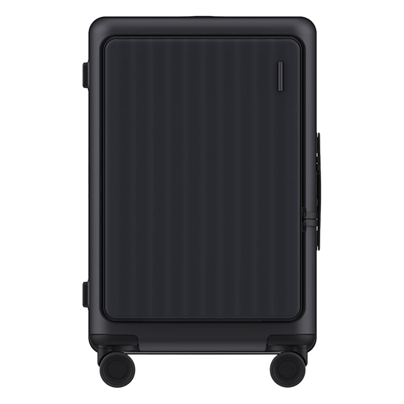 Xiaomi Front Pocket Carry-on schwarz | Koffer | 20 Zoll | 38L | Praktische Fronttasche | Geräuscharme Laufrollen | Flat-top design