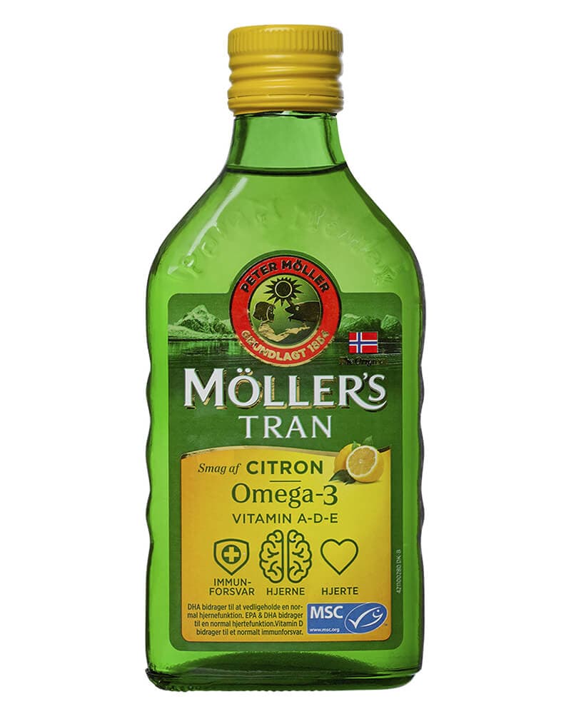 Møllers Tran Lemon 250 ml