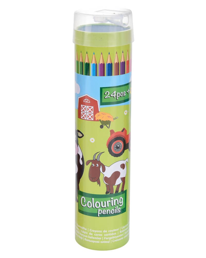 Krea Buntstifte Grün Box 24 stk.