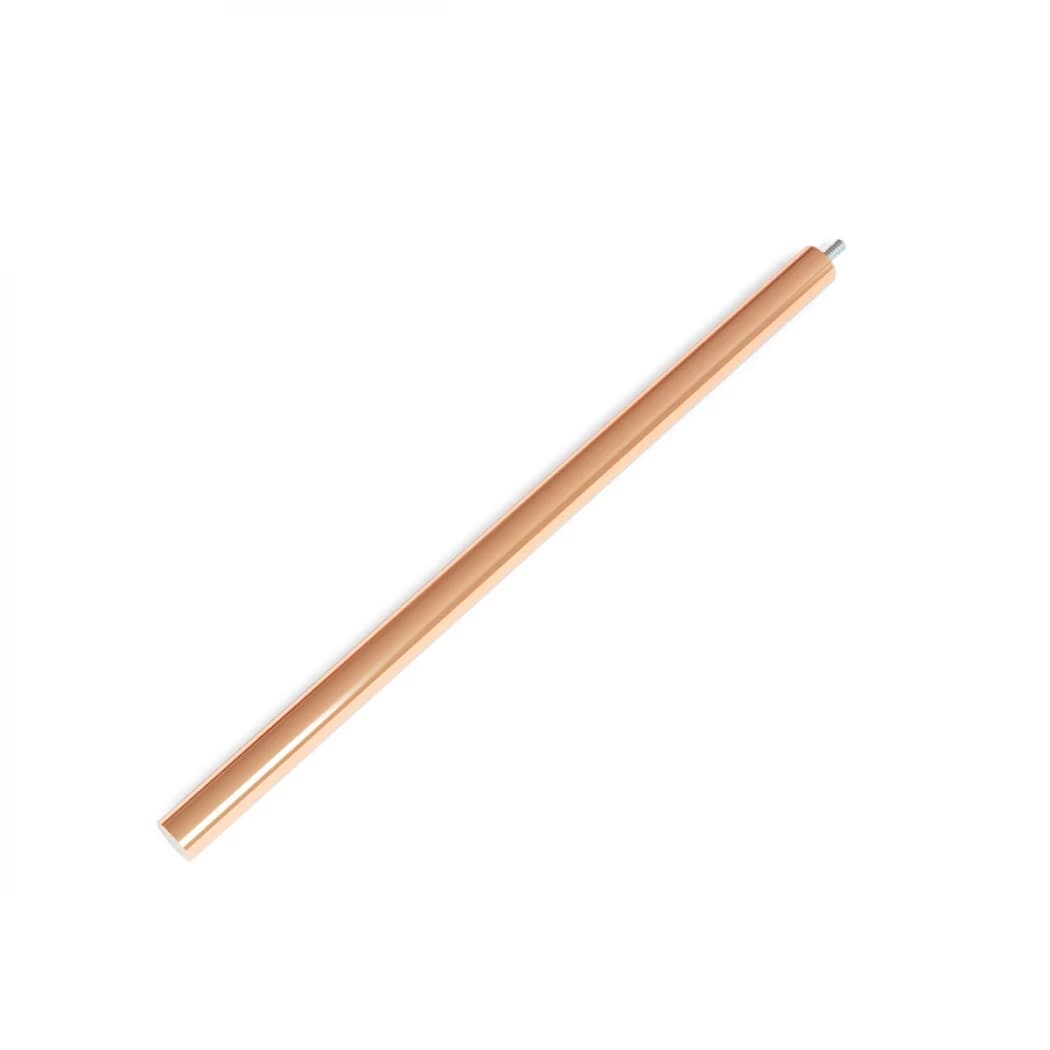 50 cm Aeris Verlängerungsstange - Polierter Kupfer | Bioethanol-kamin-shop.de