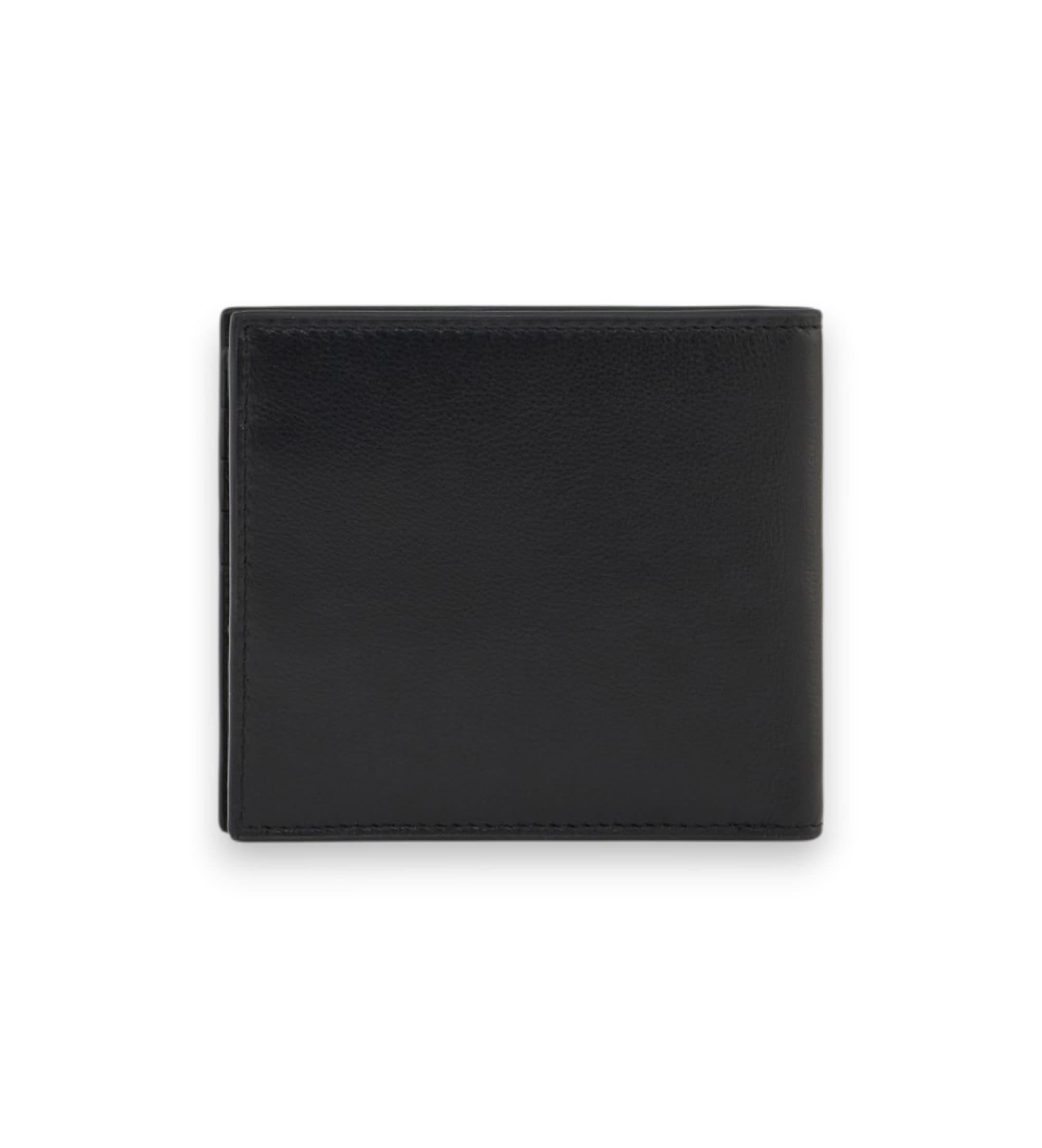 A|X Armani Exchange für Herren. XM000167AF22541UC001 Geldbörse aus glattem Leder mit Kartenfächern und Münzfach mit Klappe schwarz (OSFA), L