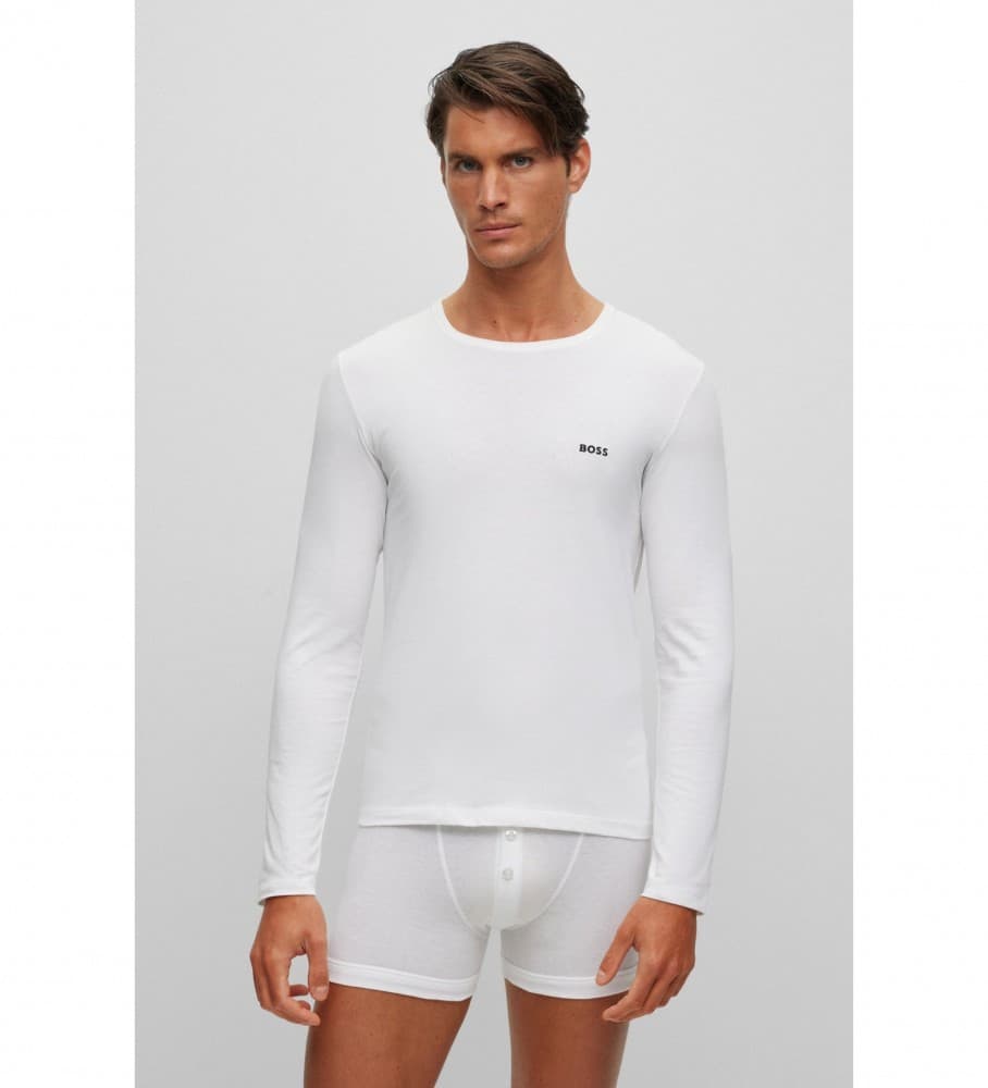 BOSS für Herren. 50492321 3er-Pack Logo-Westen navy, weiß, schwarz (XXL), Heimtextilien, Baumwolle, Langarm, Marine