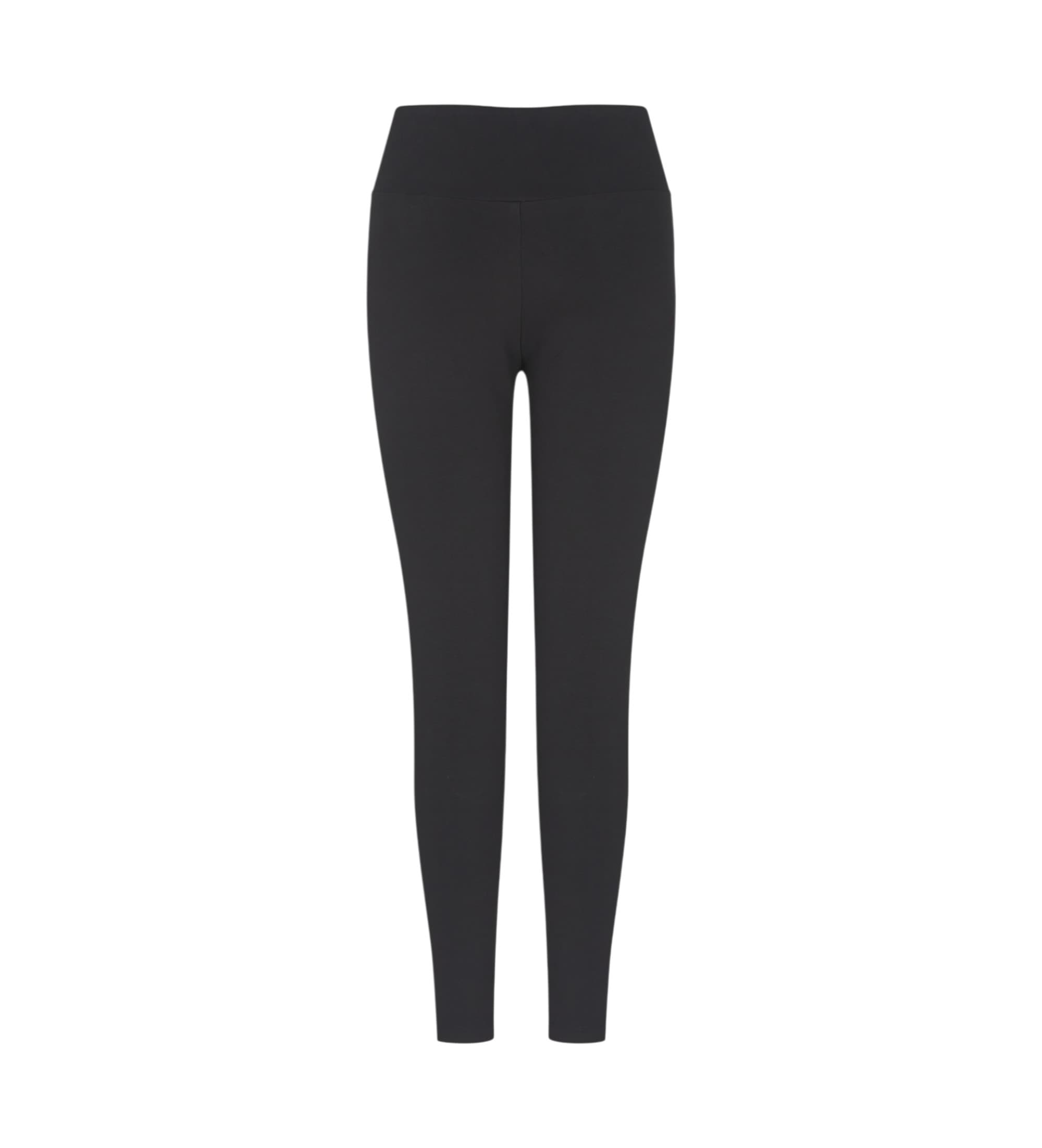 EA7 für Damen. 7W000539_AF12484 Leggings Logo High Waist schwarz (3XL), Sportlich, Baumwolle, Multisport