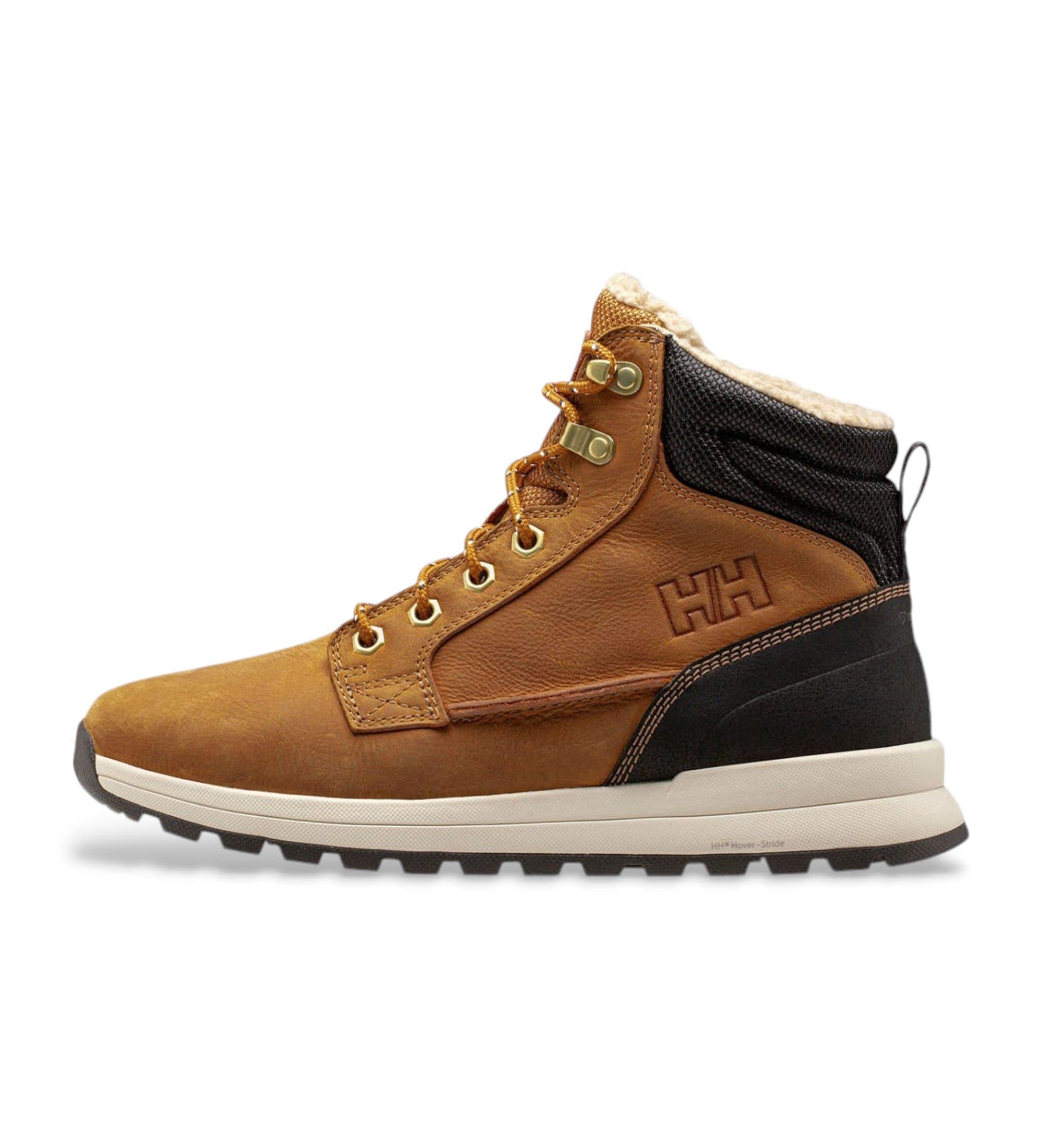 Helly Hansen für Herren. 11892 Kelvin Lx braune Lederstiefeletten (42), Wohnung, Schnürsenkel, Lässig