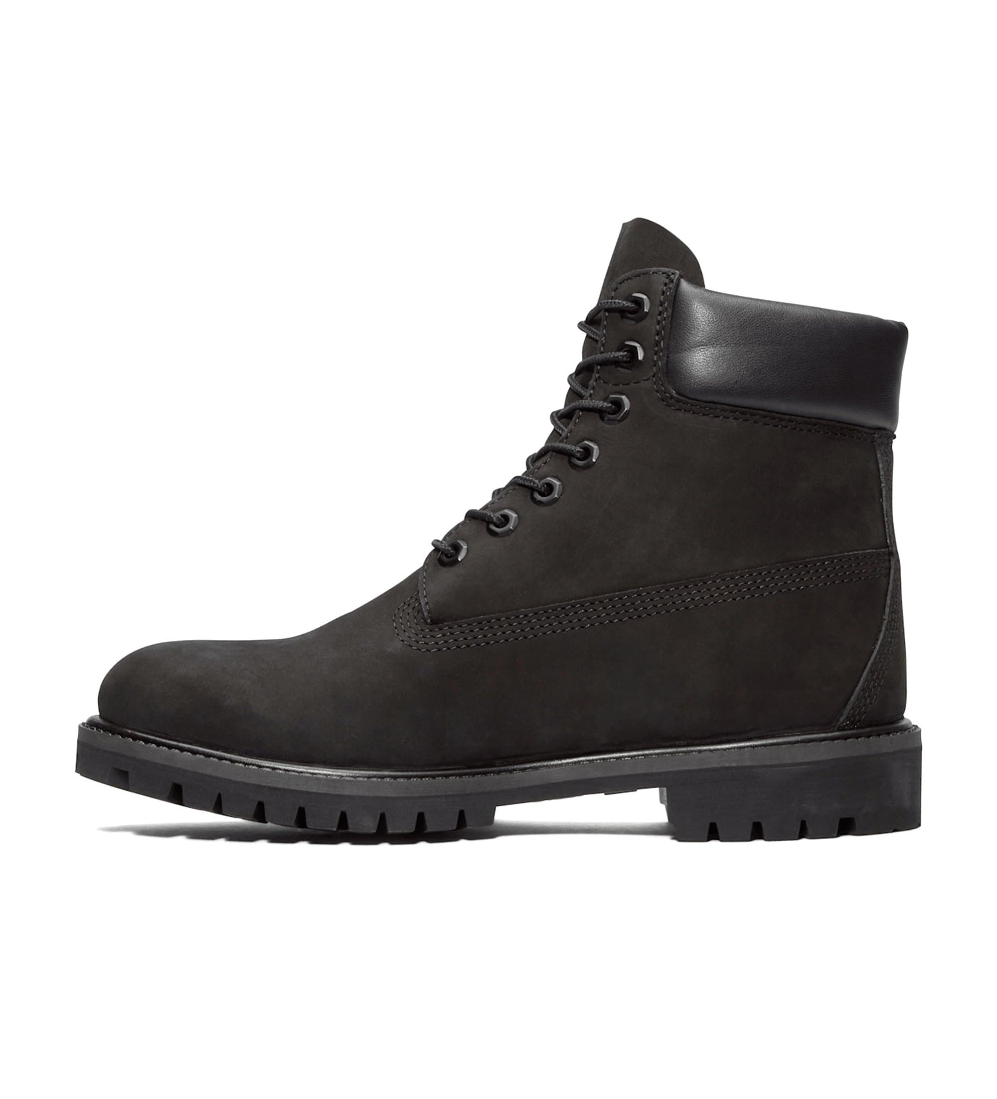 Timberland für Herren. TB1100730011 Premium Leder-Stiefeletten 6 schwarz (46), Wohnung, Schnürsenkel, Lässig