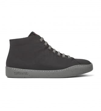 Camper für Herren. K300270-018 Peu Touring Schuhe schwarz (41), 1 bis 3 cm, Schnürsenkel, Lässig, Recyceltes Polyester