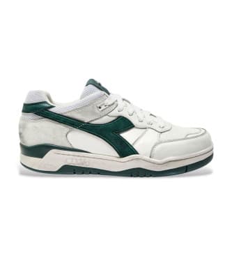 Diadora für Herren. 201182032 Leder Turnschuhe B.560 Gebraucht weiß (46.5), Wohnung, Schnürsenkel, Lässig