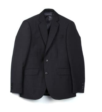Hackett London für Herren. HM470554R Schlichter marineblauer Wollblazer (42/32), Lässig, Wolle